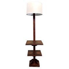 Lampada da terra Mid-Century Modern Wood