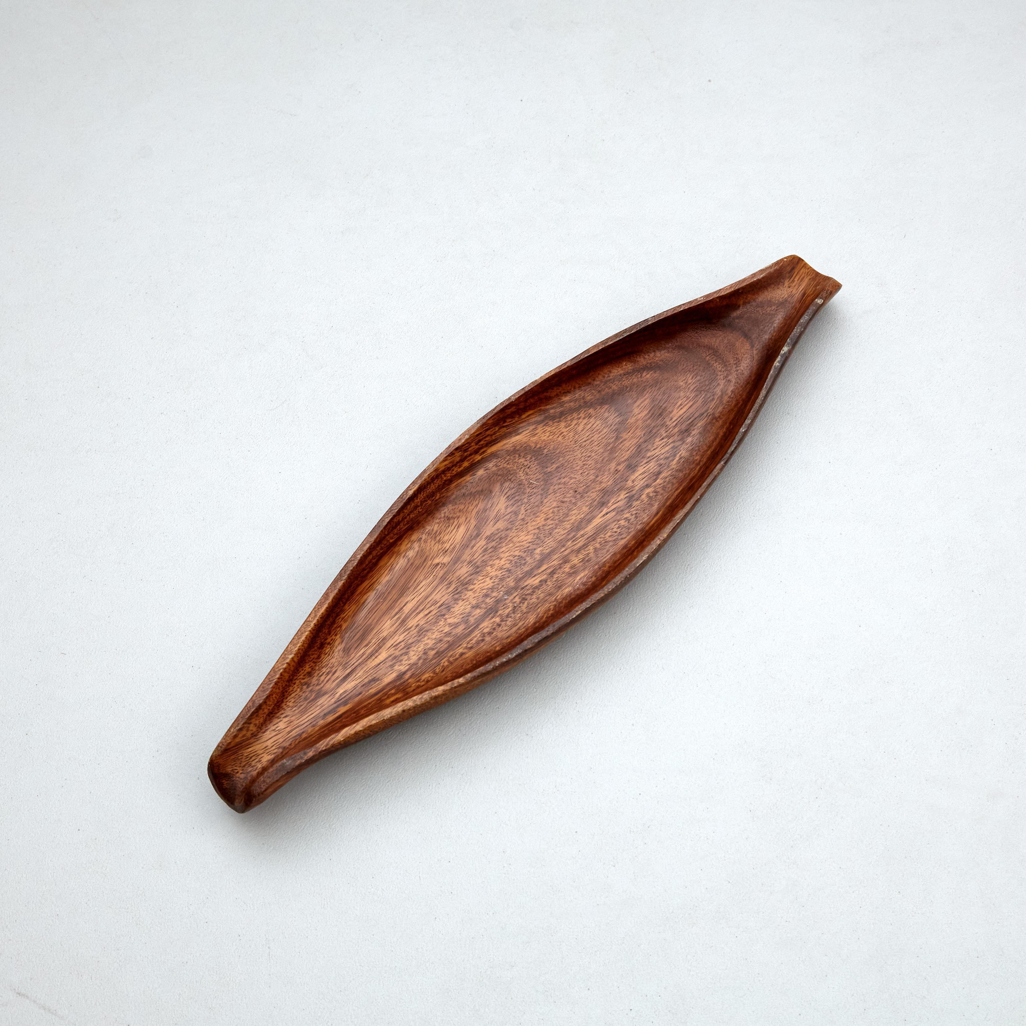 Mid-Century Modern Wood Fruit Bowl – France, Circa 1960 For Sale 5