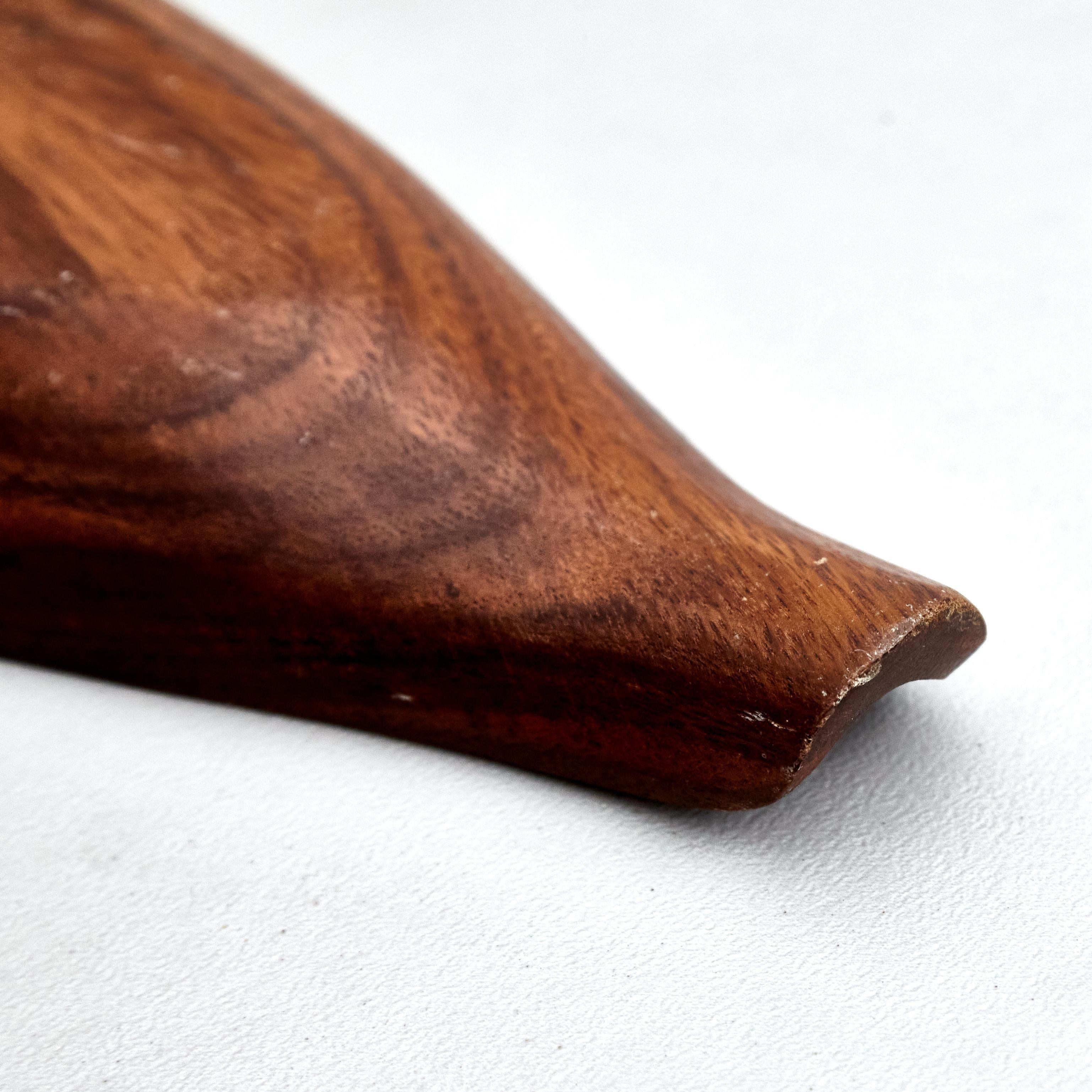 Mid-Century Modern Wood Fruit Bowl – France, Circa 1960 For Sale 1