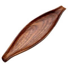 Frutero de madera moderno de mediados de siglo - Francia, circa 1960