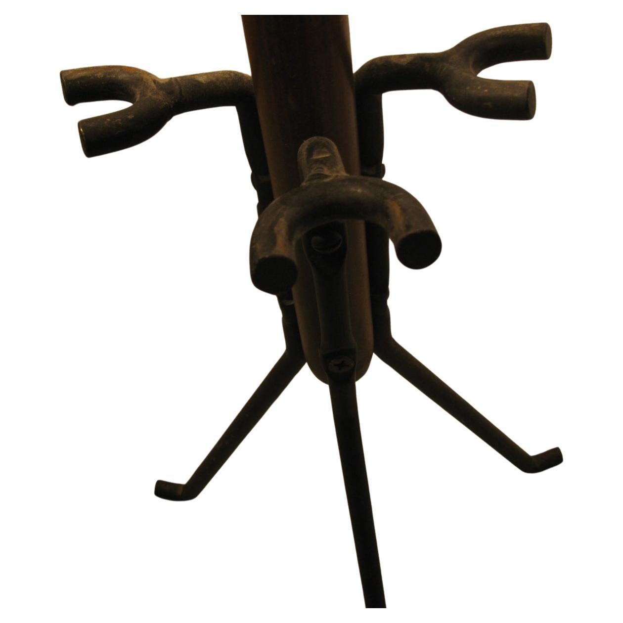mid century fireplace tool set