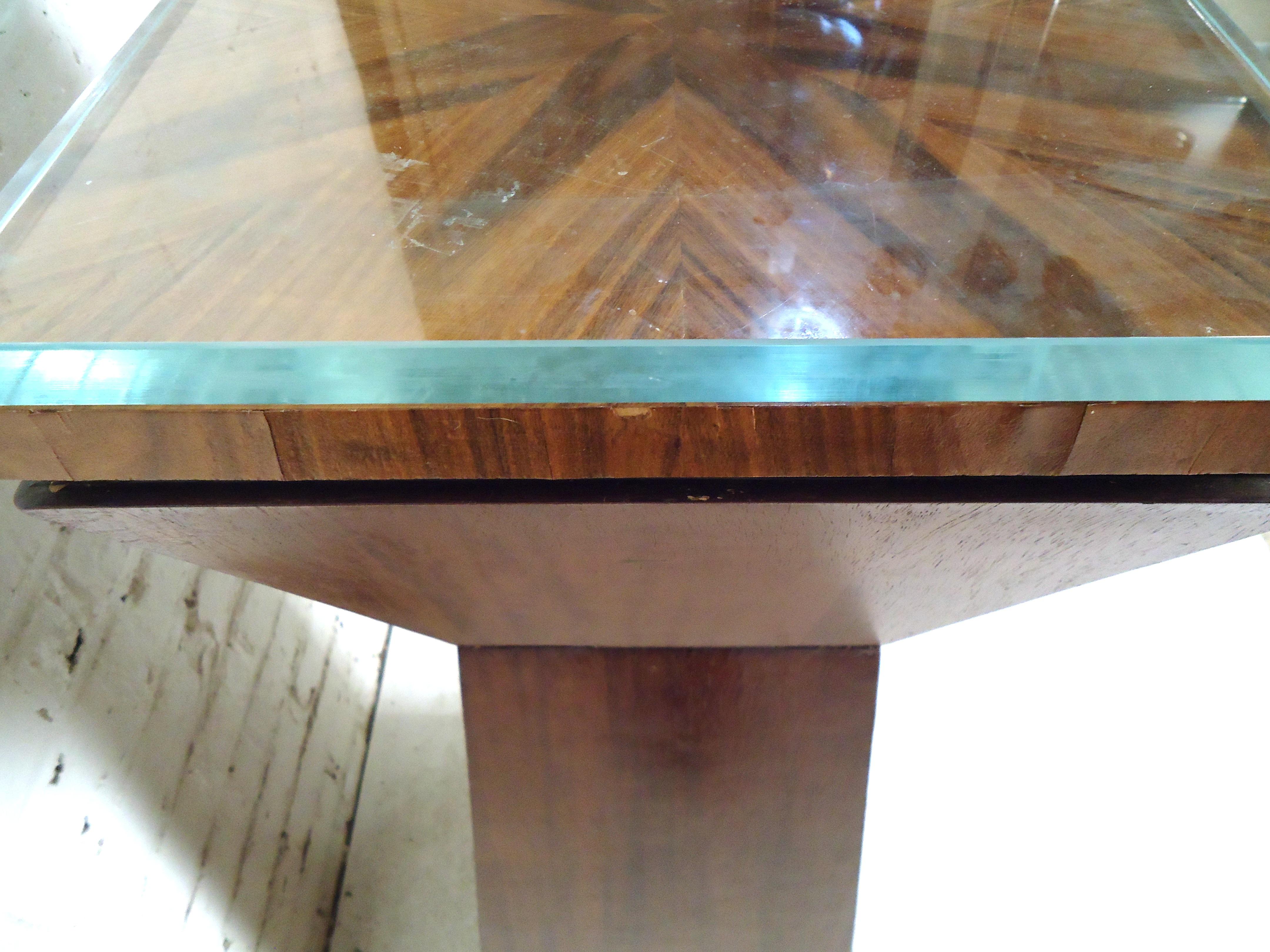 Mid-Century Modern Wood Pedestal 3