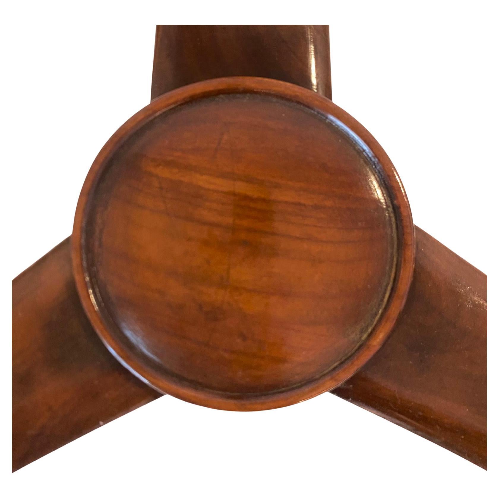 Moderner Spinnentisch aus Holz aus der Mitte des Jahrhunderts, im Stil von Carlo De Carli, Italien 1950er Jahre im Angebot 2