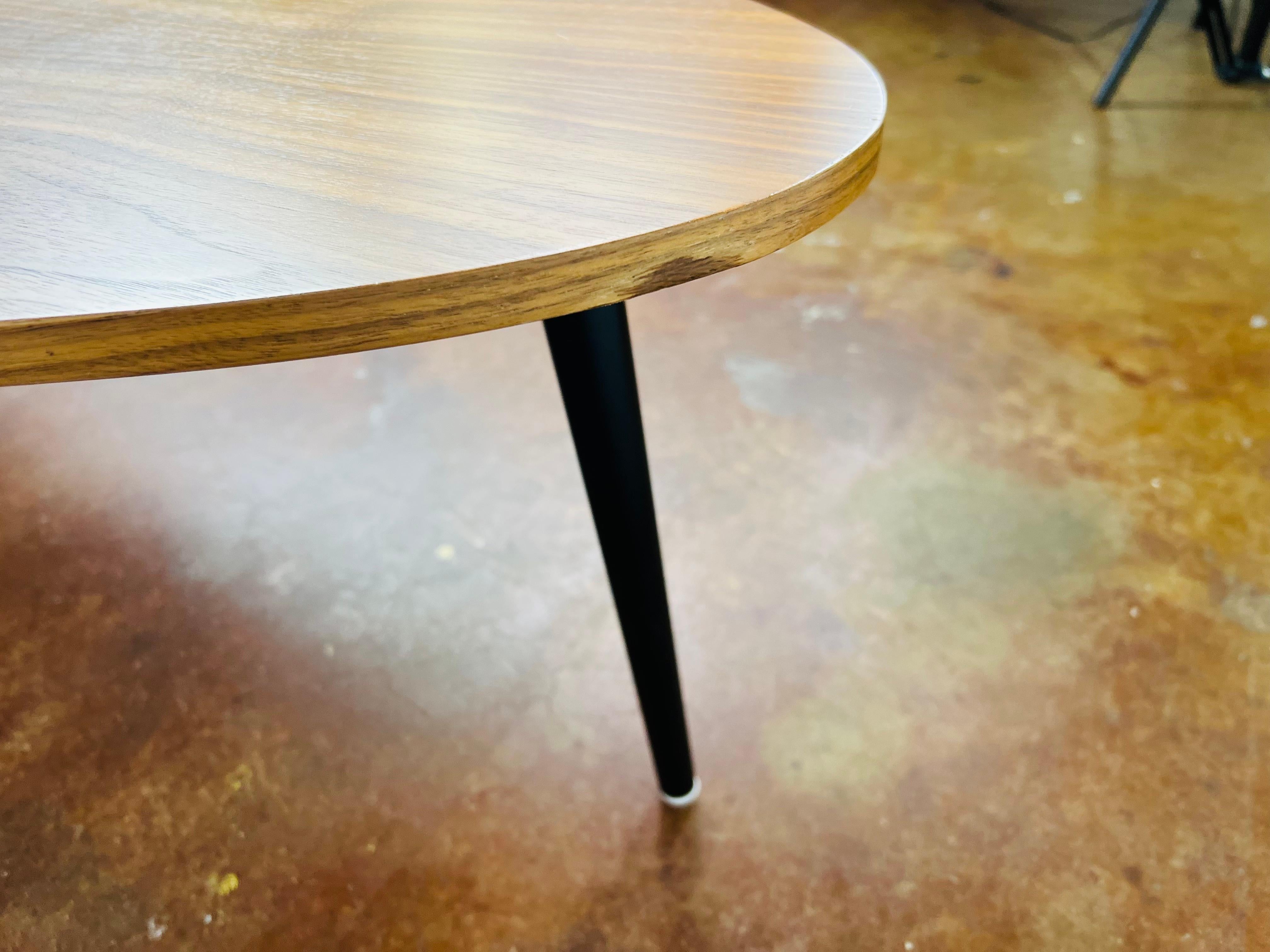 Mid-Century Modern Wood Surfboard Coffee Table 4
