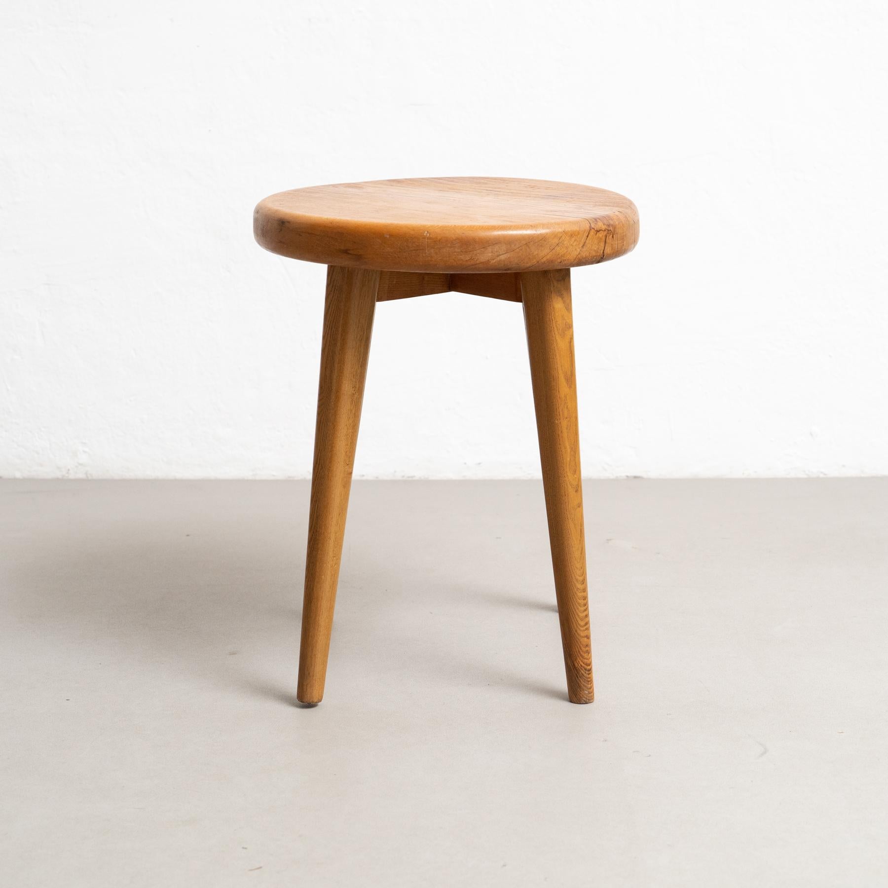 Mid-Century Modern Table en Woods, d'après Charlotte Perriand, circa 1950, de style moderne du milieu du siècle dernier en vente