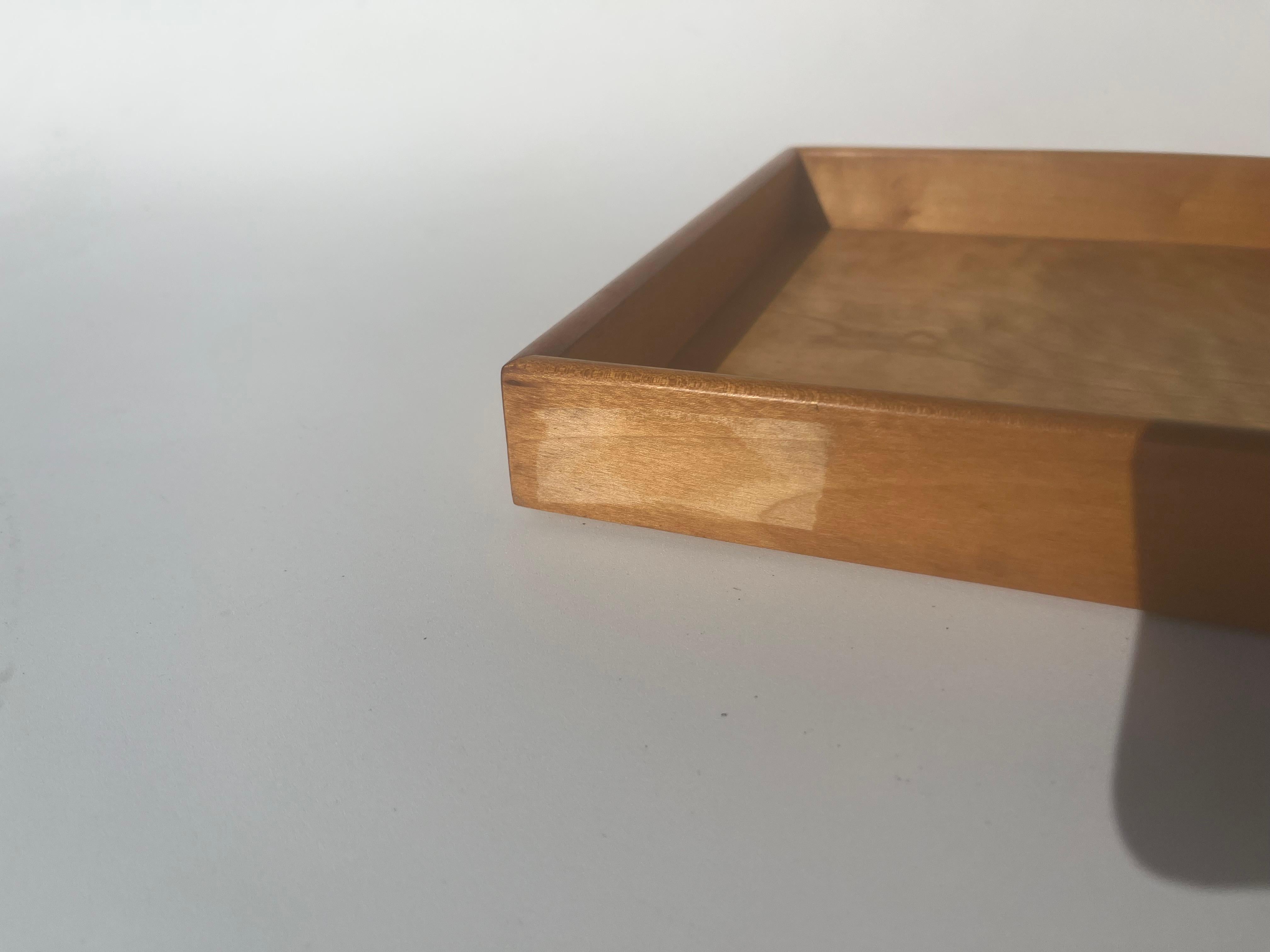 Américain Plateau en Wood Modernity en vente