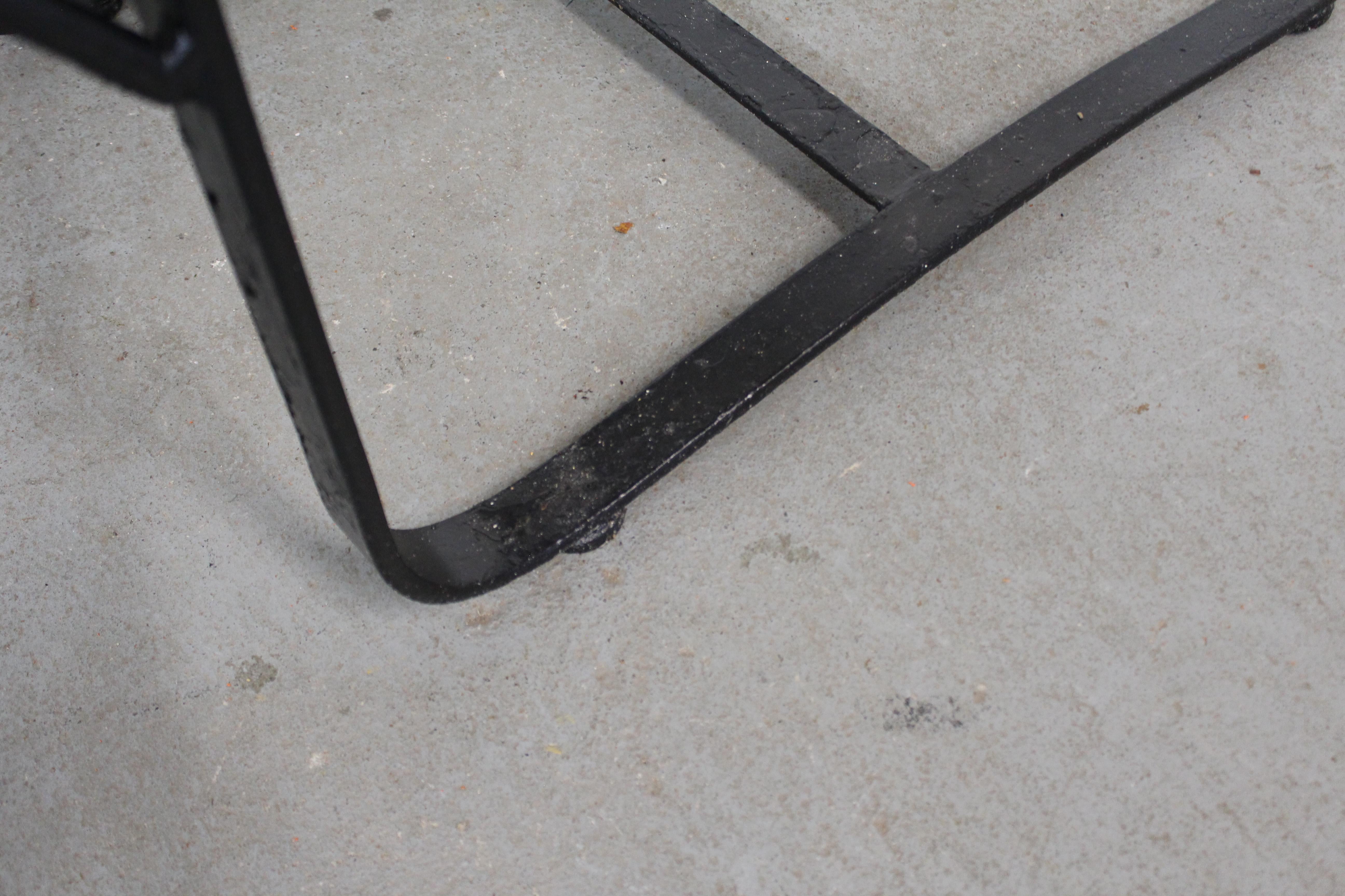 Mid-Century Modern Woodard Springer Rocker Patio Lounge Chair 1