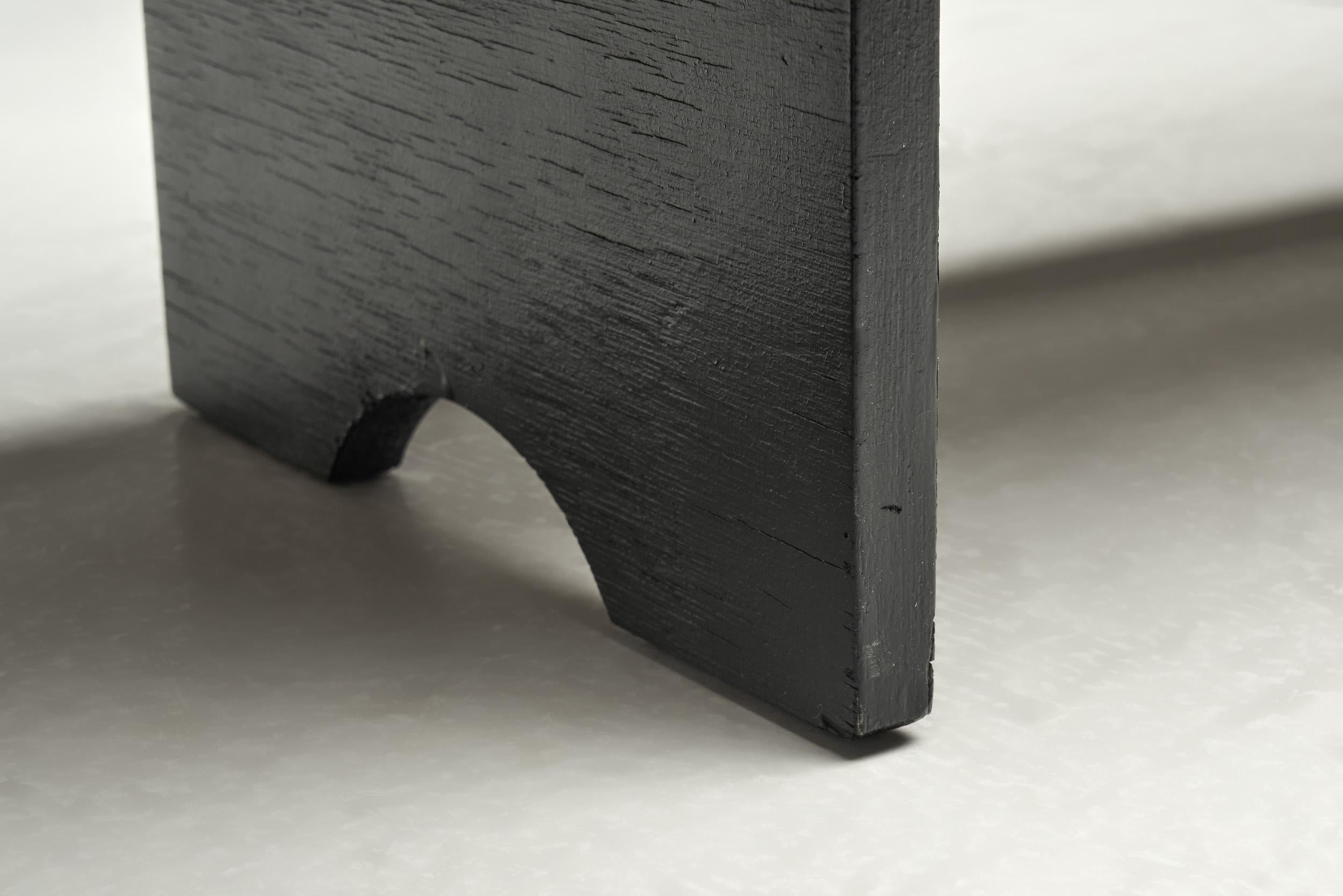 Banc en bois moderne du milieu du siècle, Europe, vers 1950 en vente 10