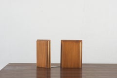 Mid-Century Modern Wooden Bookends, 1960s, Set of 2