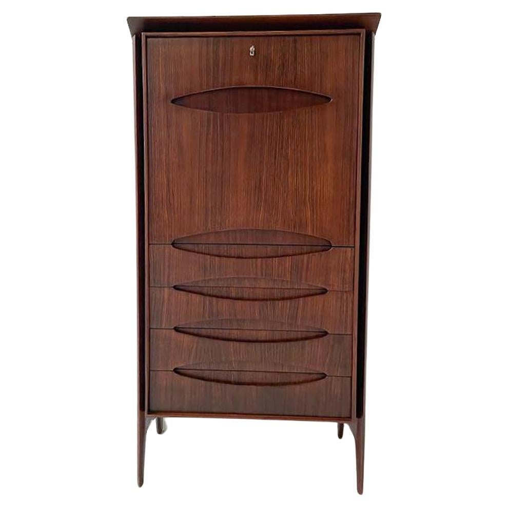 Mid-Century Modern Wooden Cabinet, Italy, 1960s For Sale