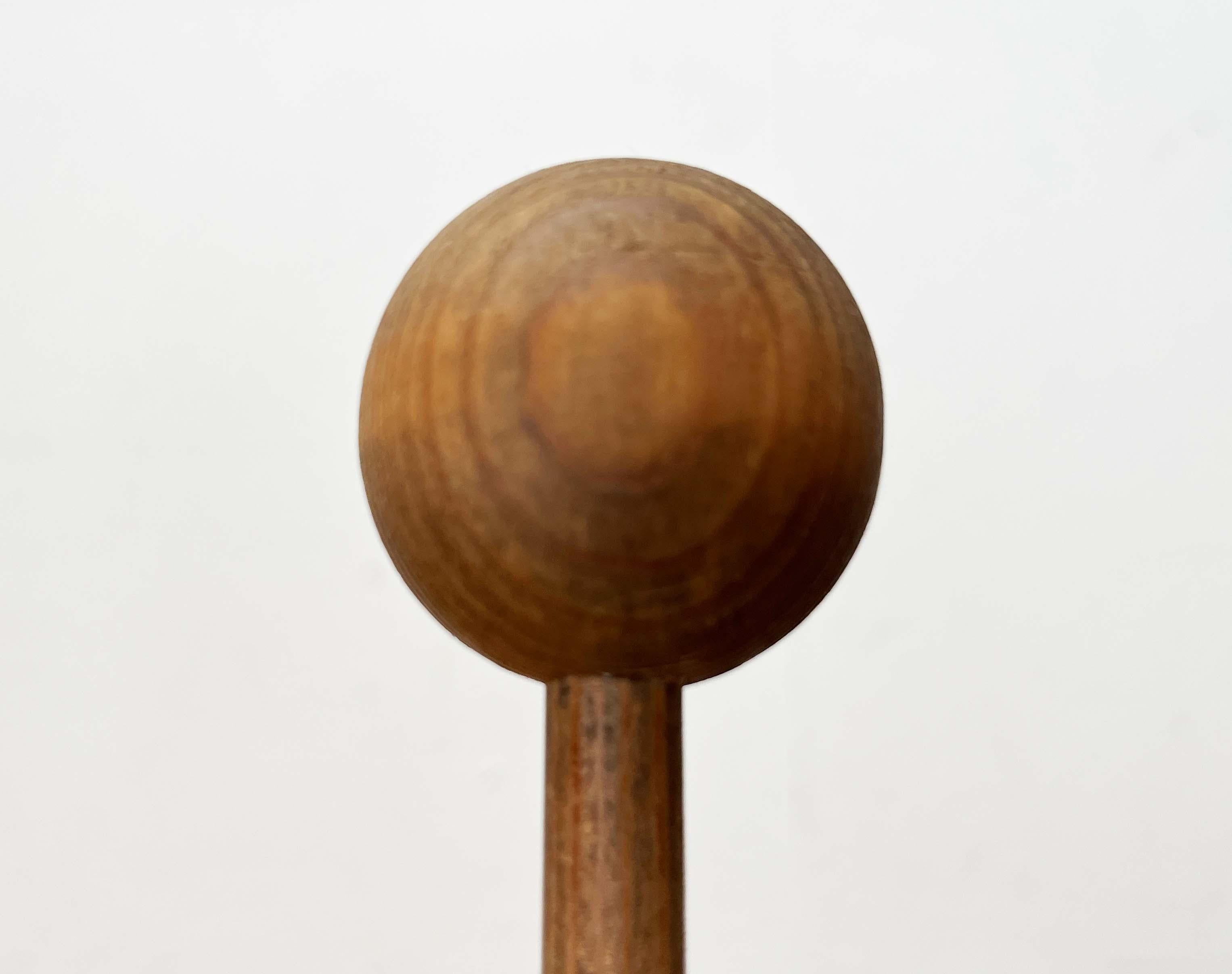 Portacandele in legno della modernità di metà secolo di Aarikka, anni '60 in vendita 13