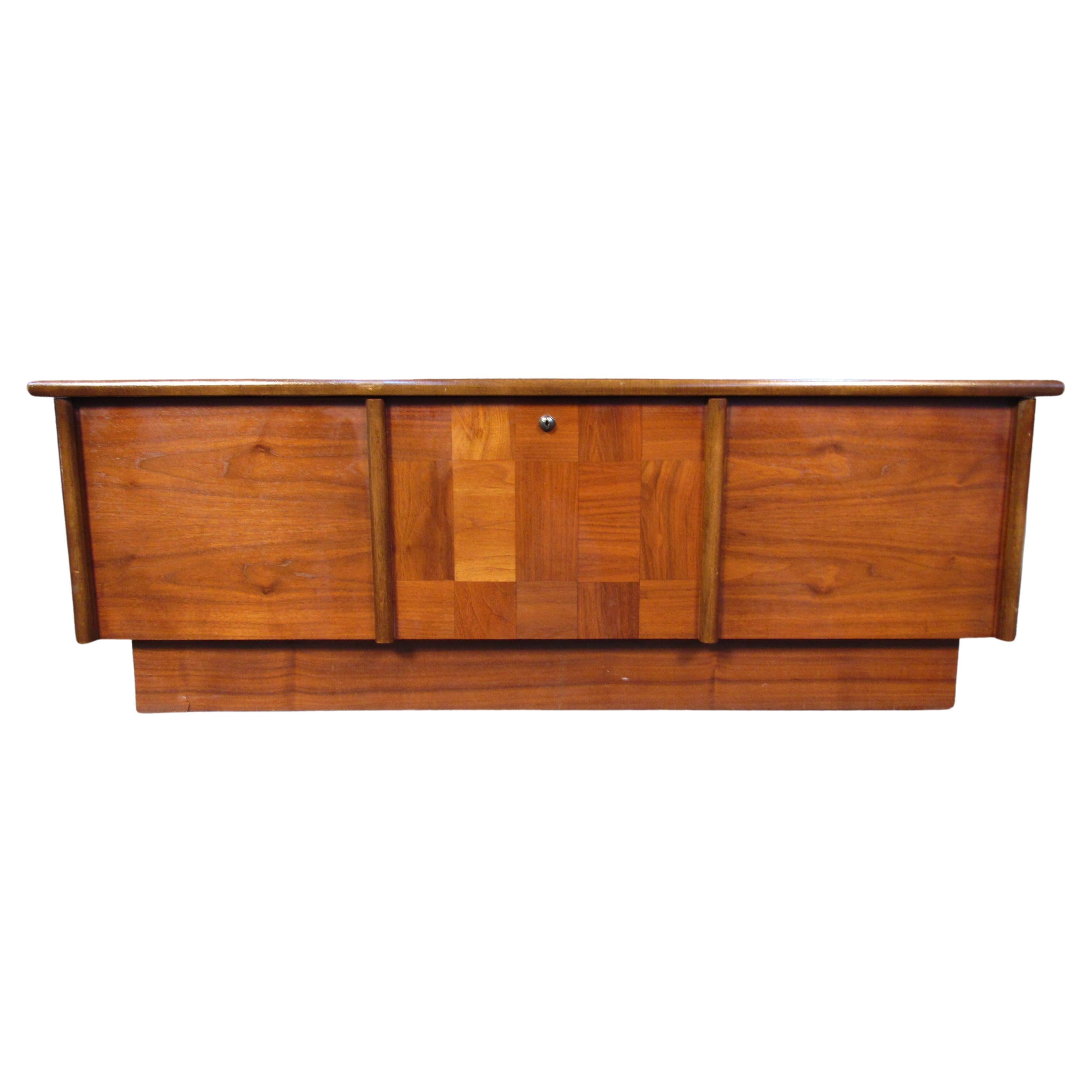 Mid-Century Modern Wooden Chest by Lane