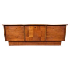 Retro Mid-Century Modern Wooden Chest by Lane