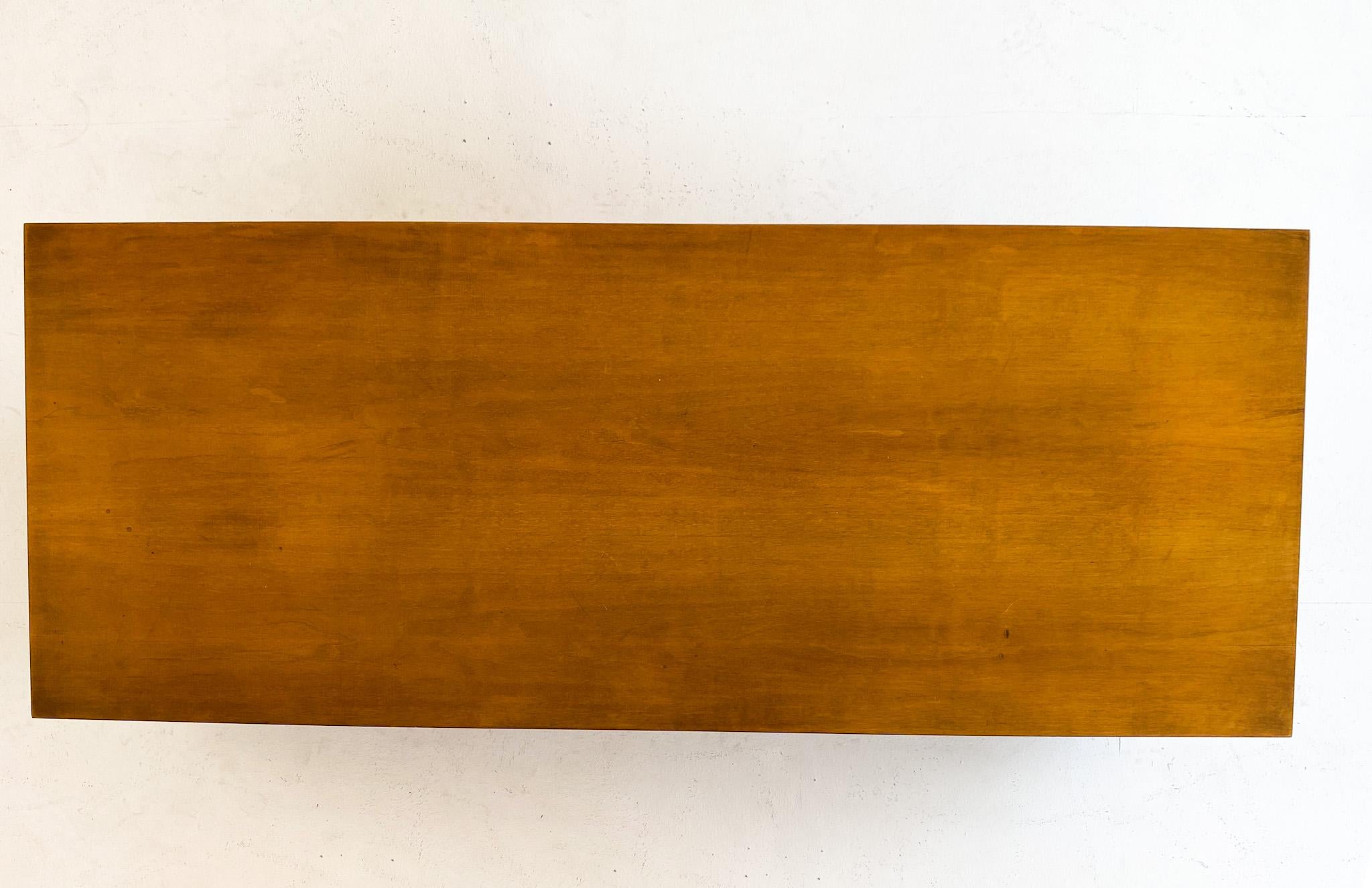 Walnut Mid-Century Modern Wooden Coffee Table by Claudio Salocchi for Sormani, 1960s