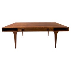 Mid-Century Modern Wooden Coffee Table by Nanna Ditzel for Silkeborg, 1960s