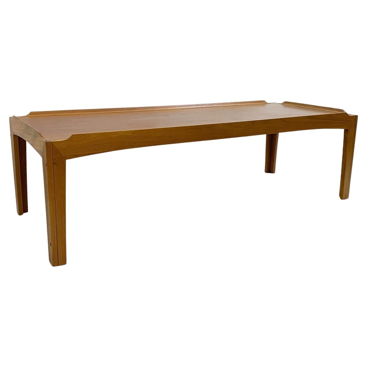 Mid-Century Modern Wooden Coffee Table, Denmark, 1960s For Sale