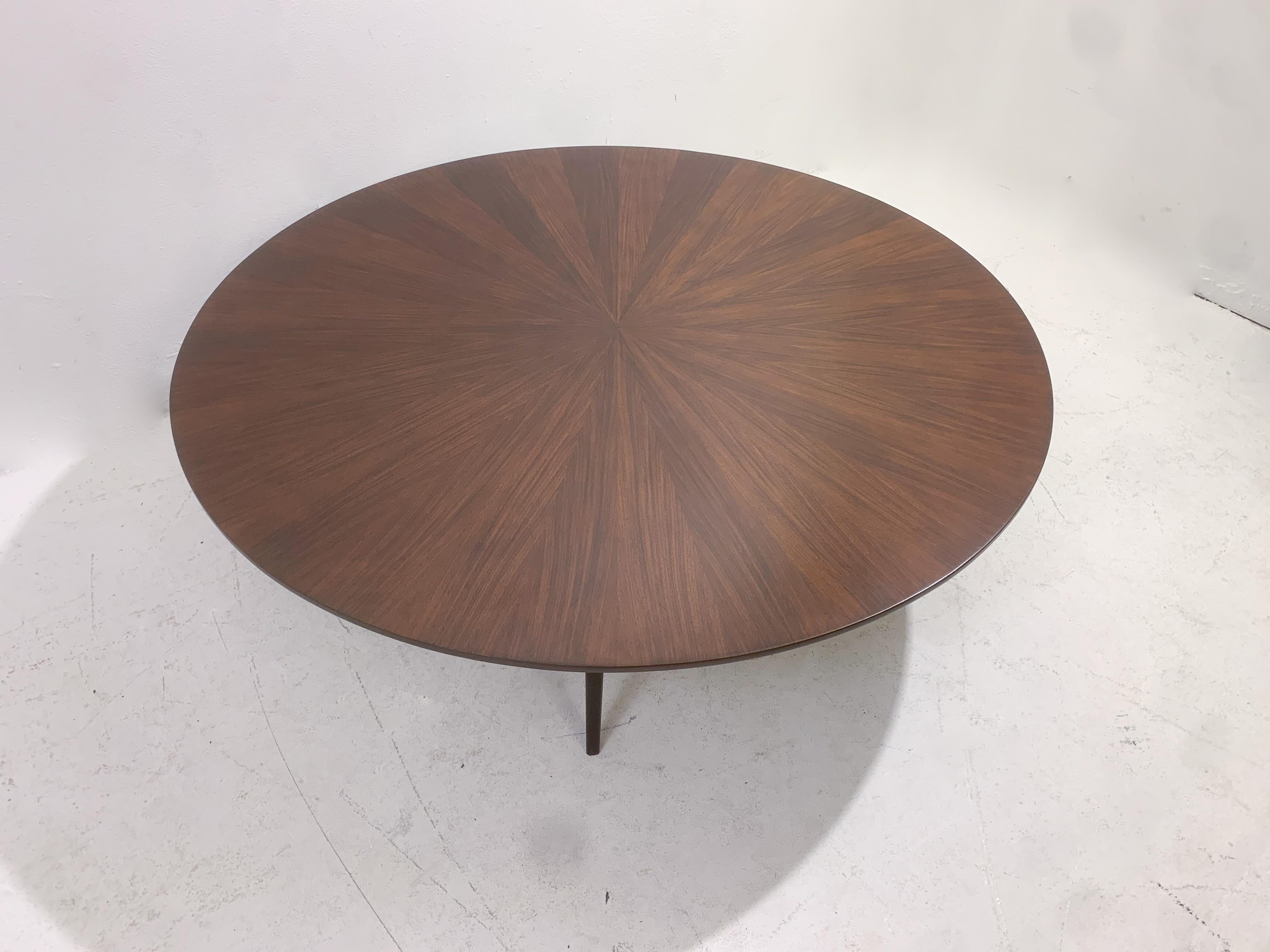 Mid-Century Modern Wooden Coffee Table, Italy, 1960s 1
