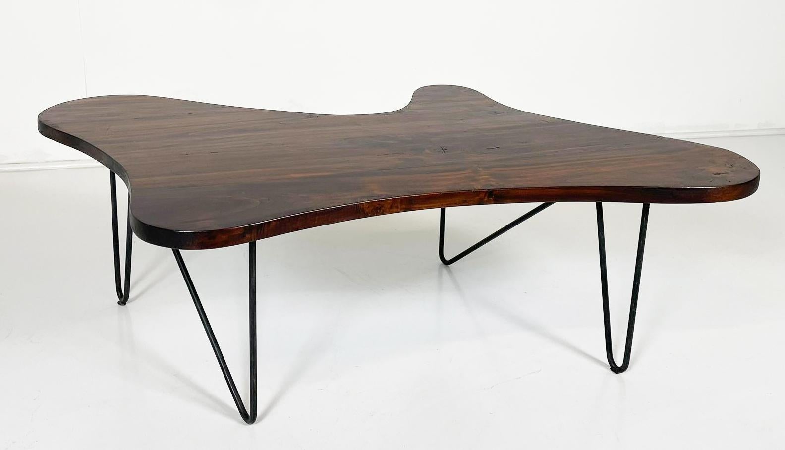 Bois Table basse moderne du milieu du siècle dernier, Italie, années 1960 en vente