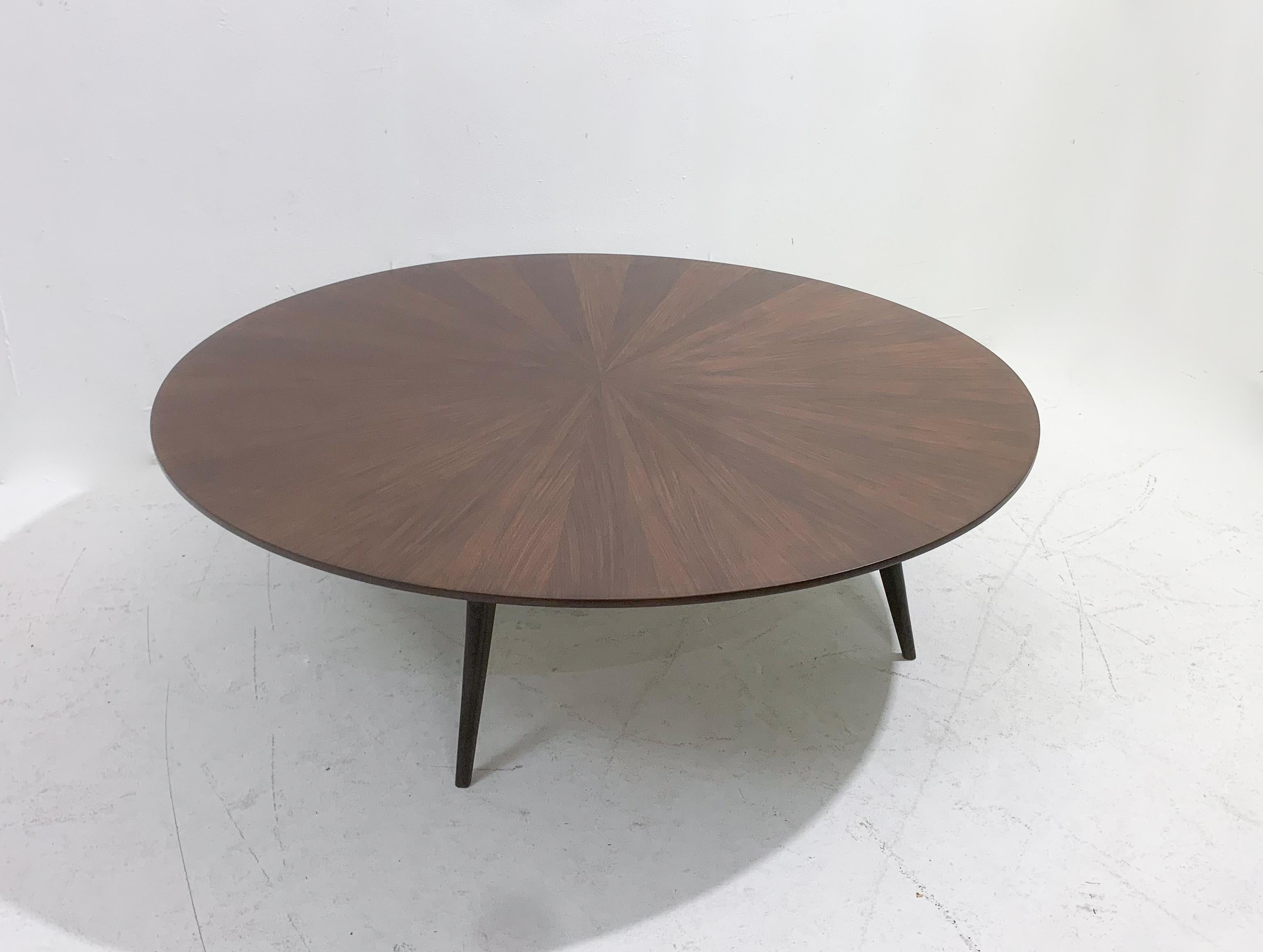Mid-Century Modern Wooden Coffee Table, Italy, 1960s 3
