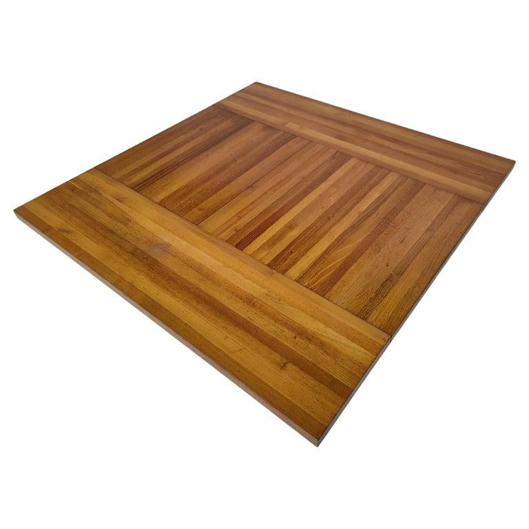 italien Table basse en bois moderne du milieu du siècle dernier Mod. 454 Il Castello de Mario Bellini en vente
