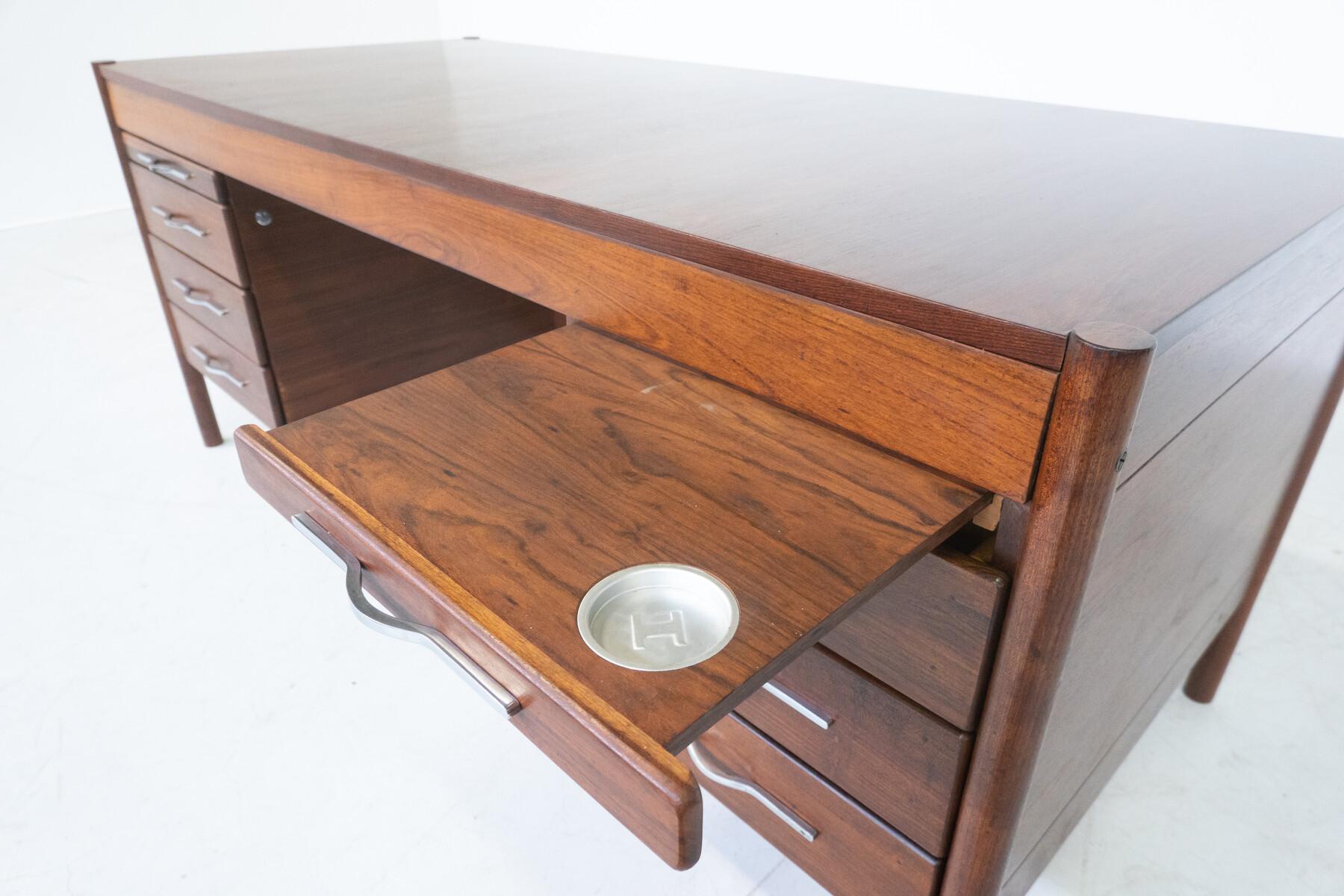 Mid-Century Modern Wooden Desk by Jean Gillon, Brazil, 1960s For Sale 3