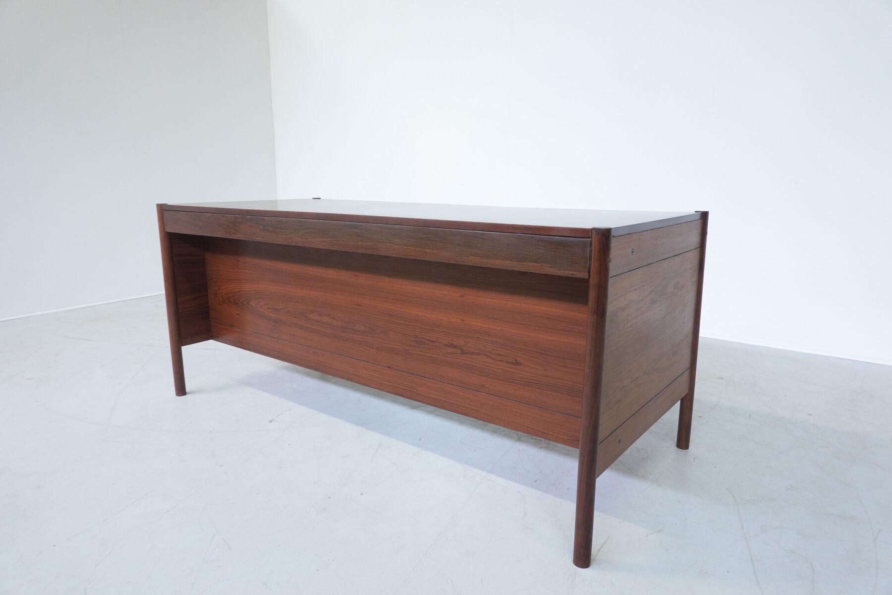 Mid-Century Modern Wooden Desk by Jean Gillon, Brazil, 1960s For Sale 5