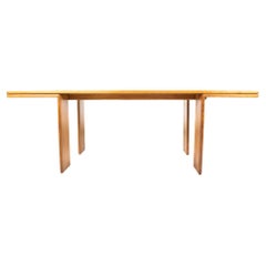 Mid-Century Modern Wooden Dining Table, in the style of Mario Marenco, Italy