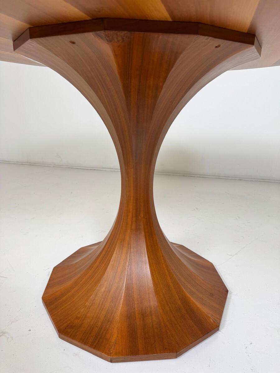 italien Table de salle à manger en bois, Italie, années 1960 en vente