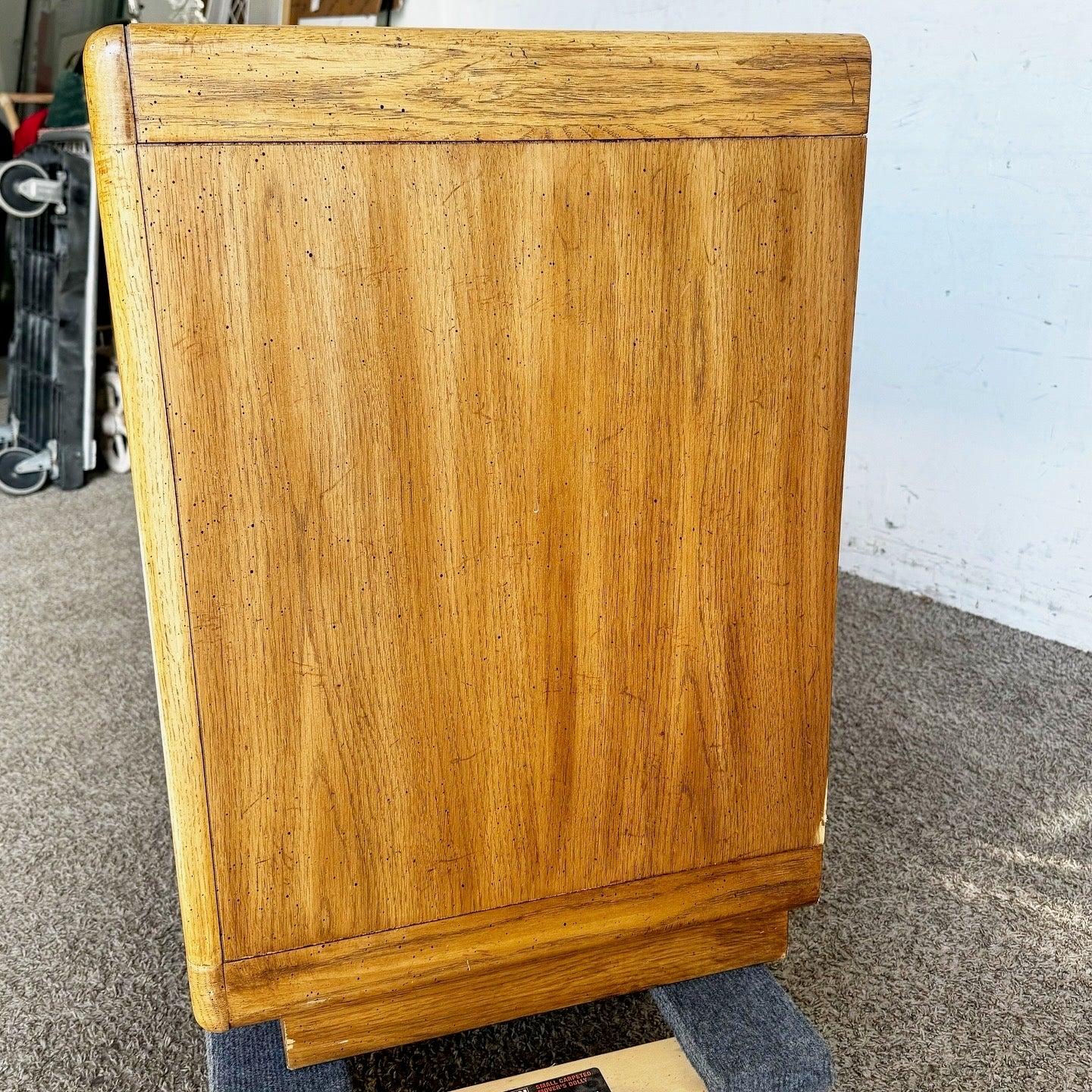 American Mid Century Modern Wooden Dresser by Thomasville For Sale