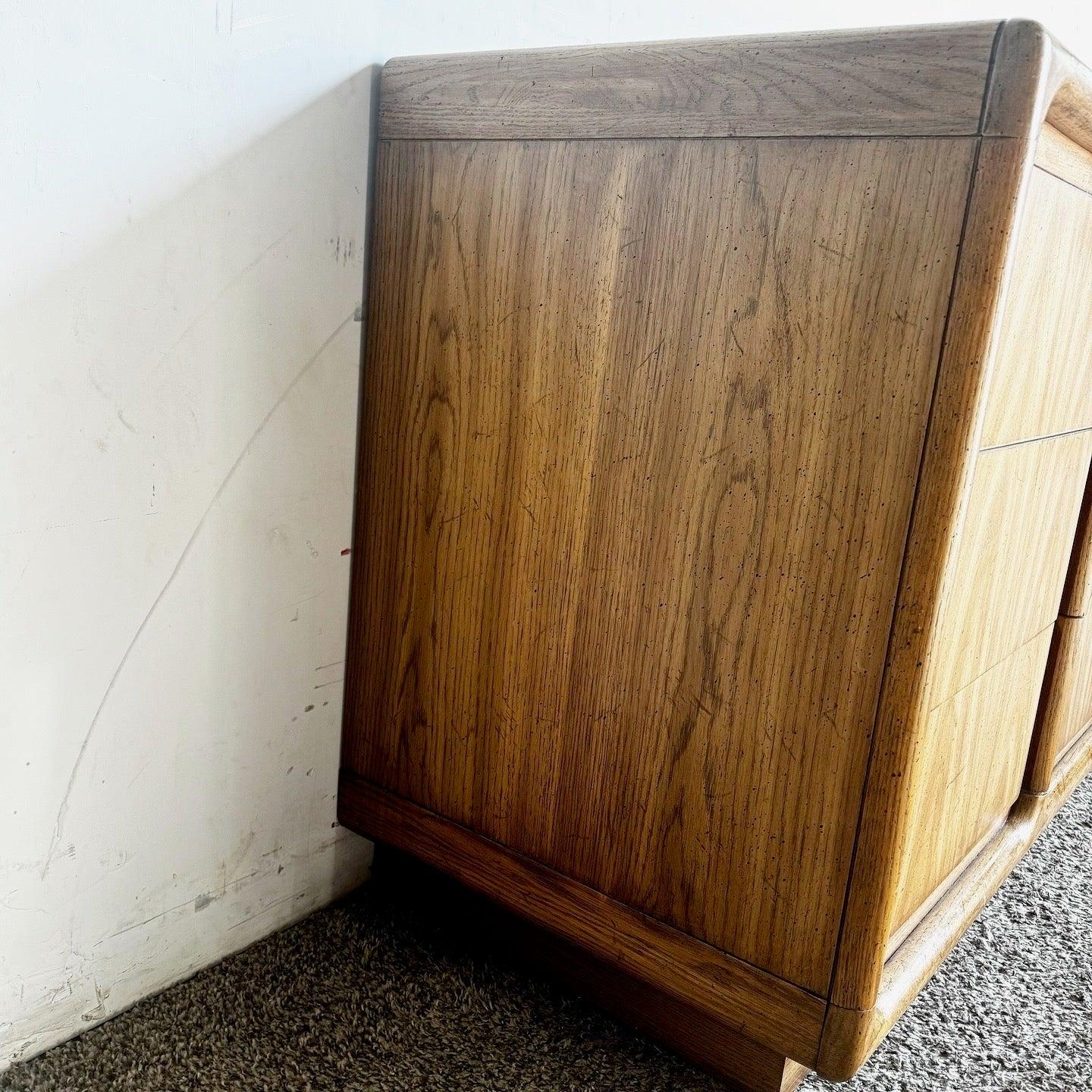 Mid Century Modern Wooden Dresser by Thomasville For Sale 2