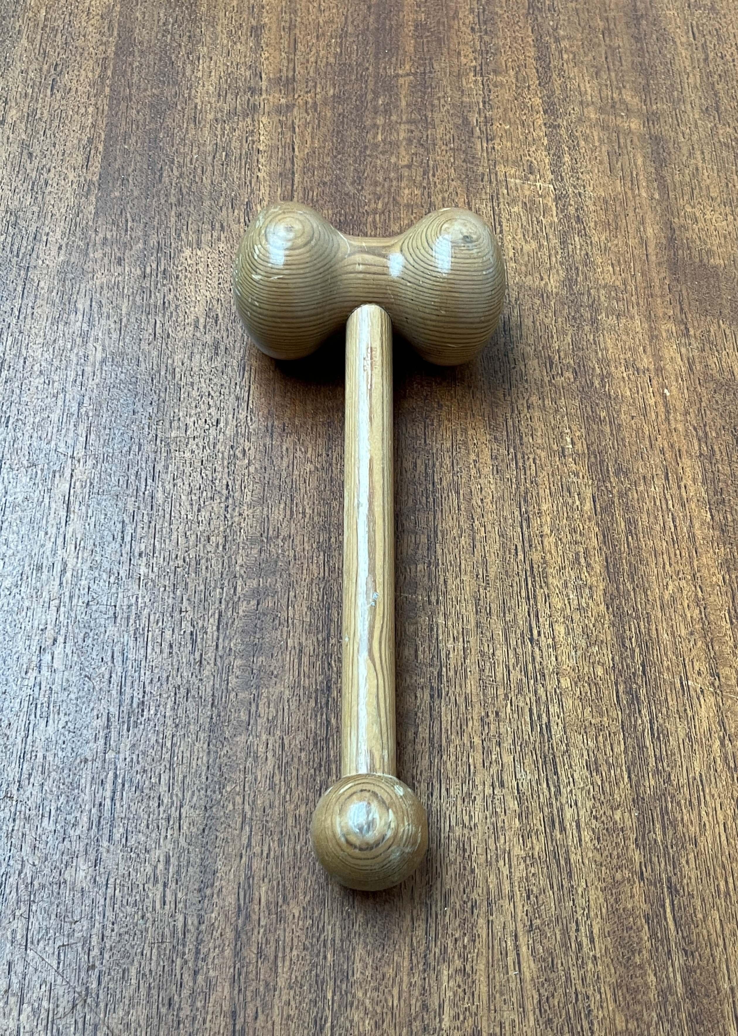 Moderner Holzhammer aus der Jahrhundertmitte von Aarikka, Finnland, 1960er Jahre