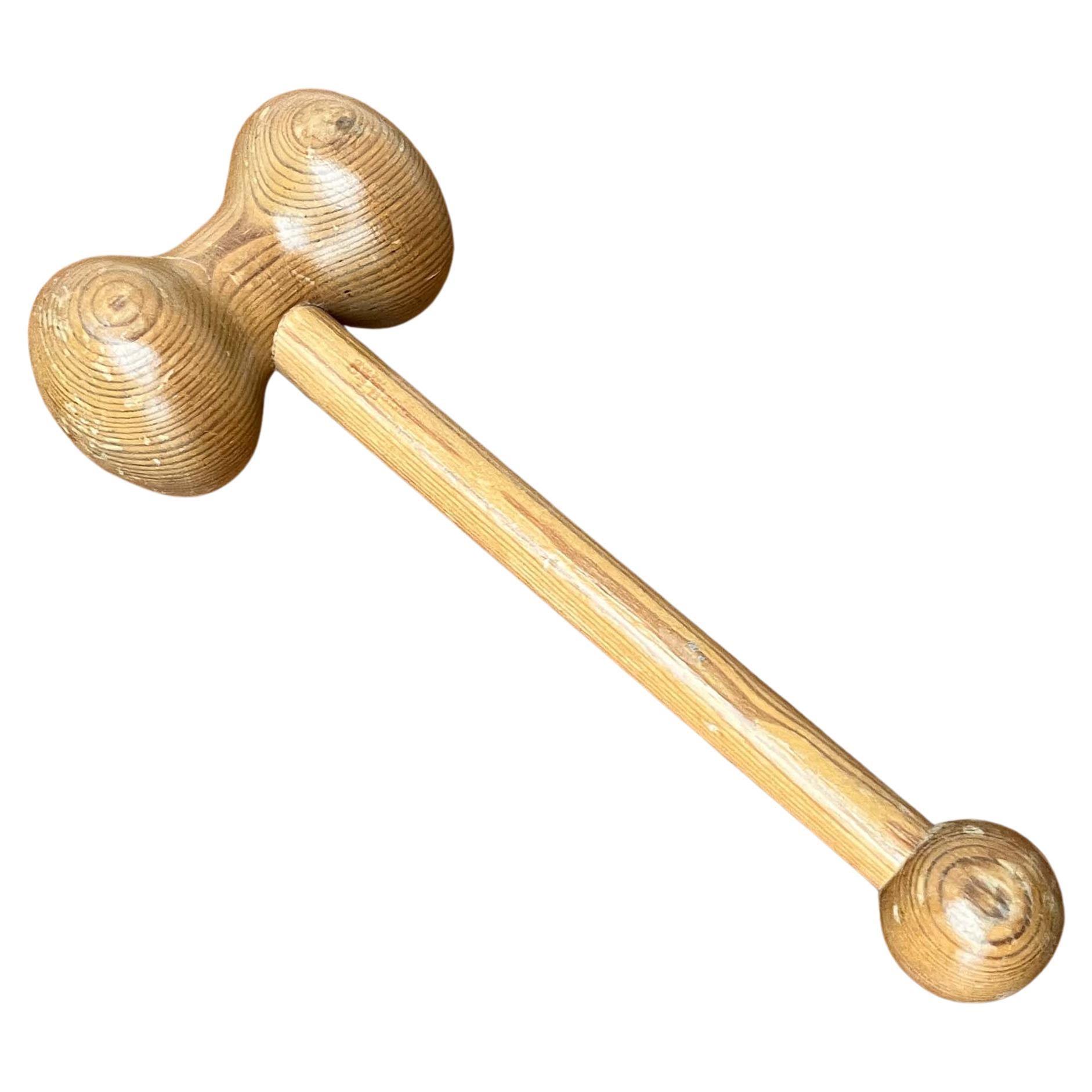 Mid-Century Modern Wooden Hammer from Aarikka, Finland, 1960s