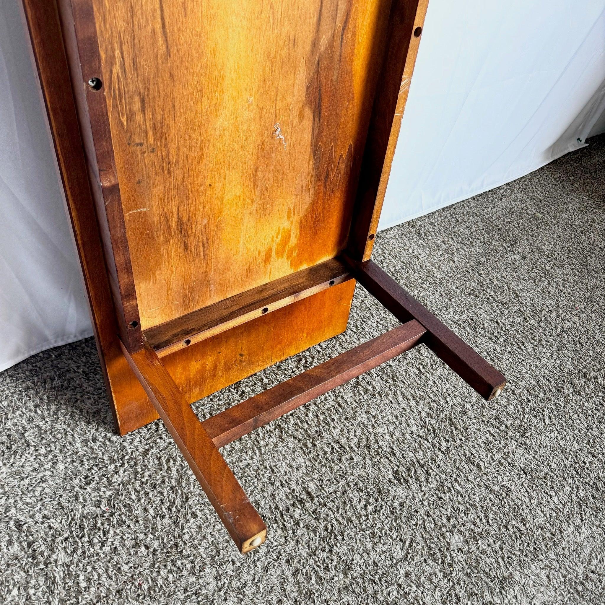 Table basse rectangulaire en bois moderne du milieu du siècle dernier Bon état - En vente à Delray Beach, FL