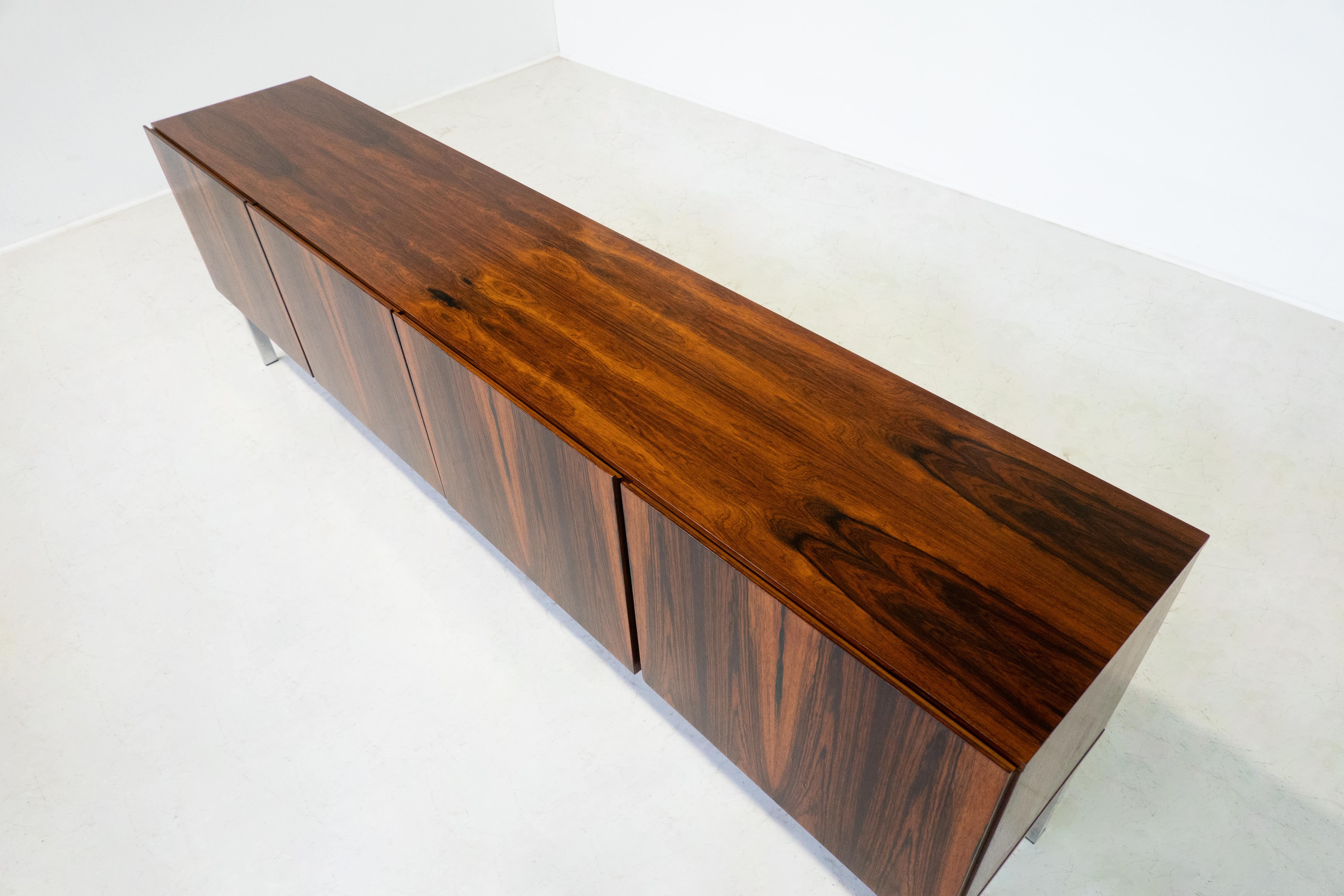 Mid-Century Modern Wooden Scandinavian Sideboard, 1960s 3