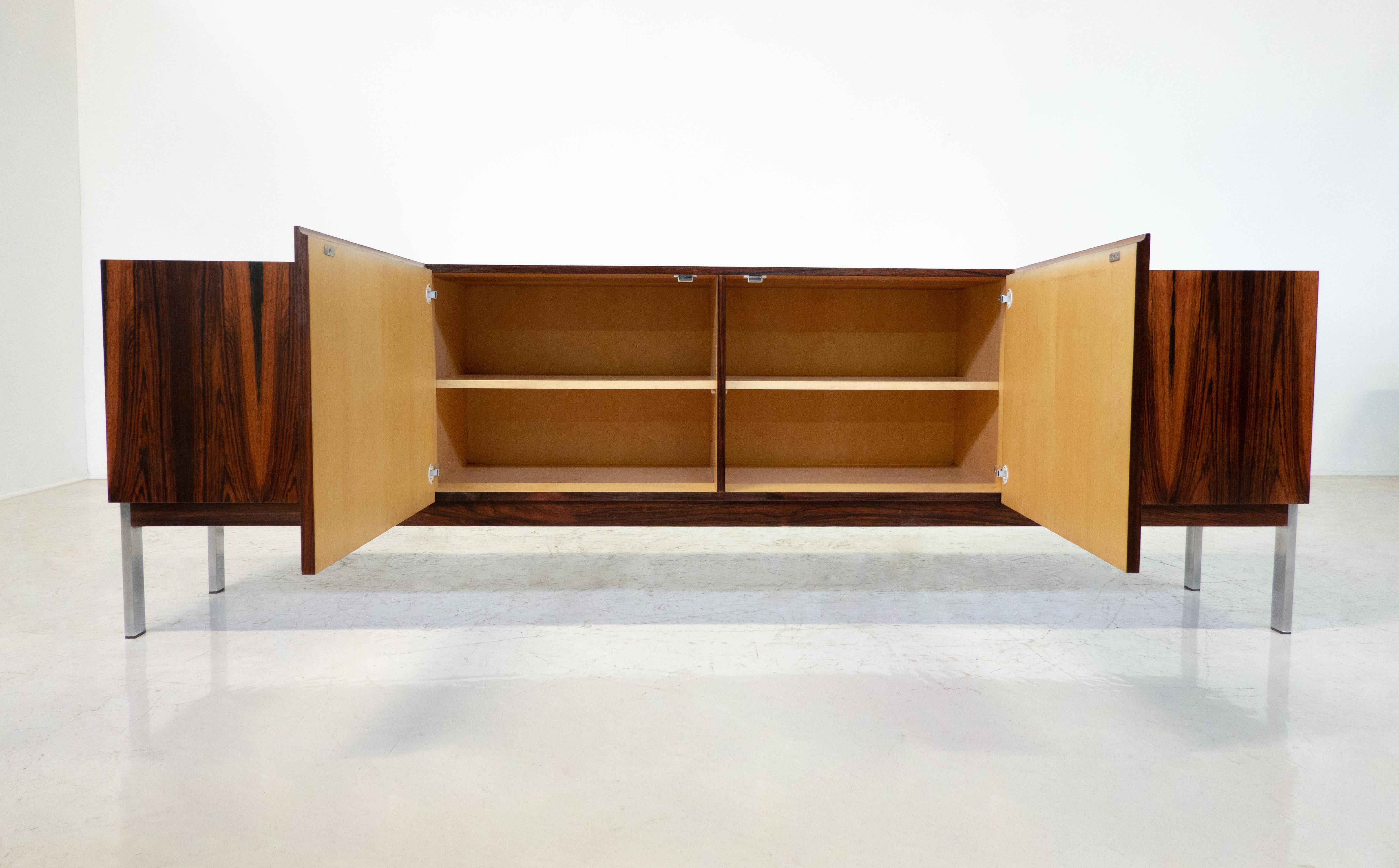 Mid-Century Modern Wooden Scandinavian Sideboard, 1960s 6