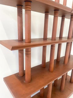 Mid-Century Modern Wooden Shelves, Italy, 1960s