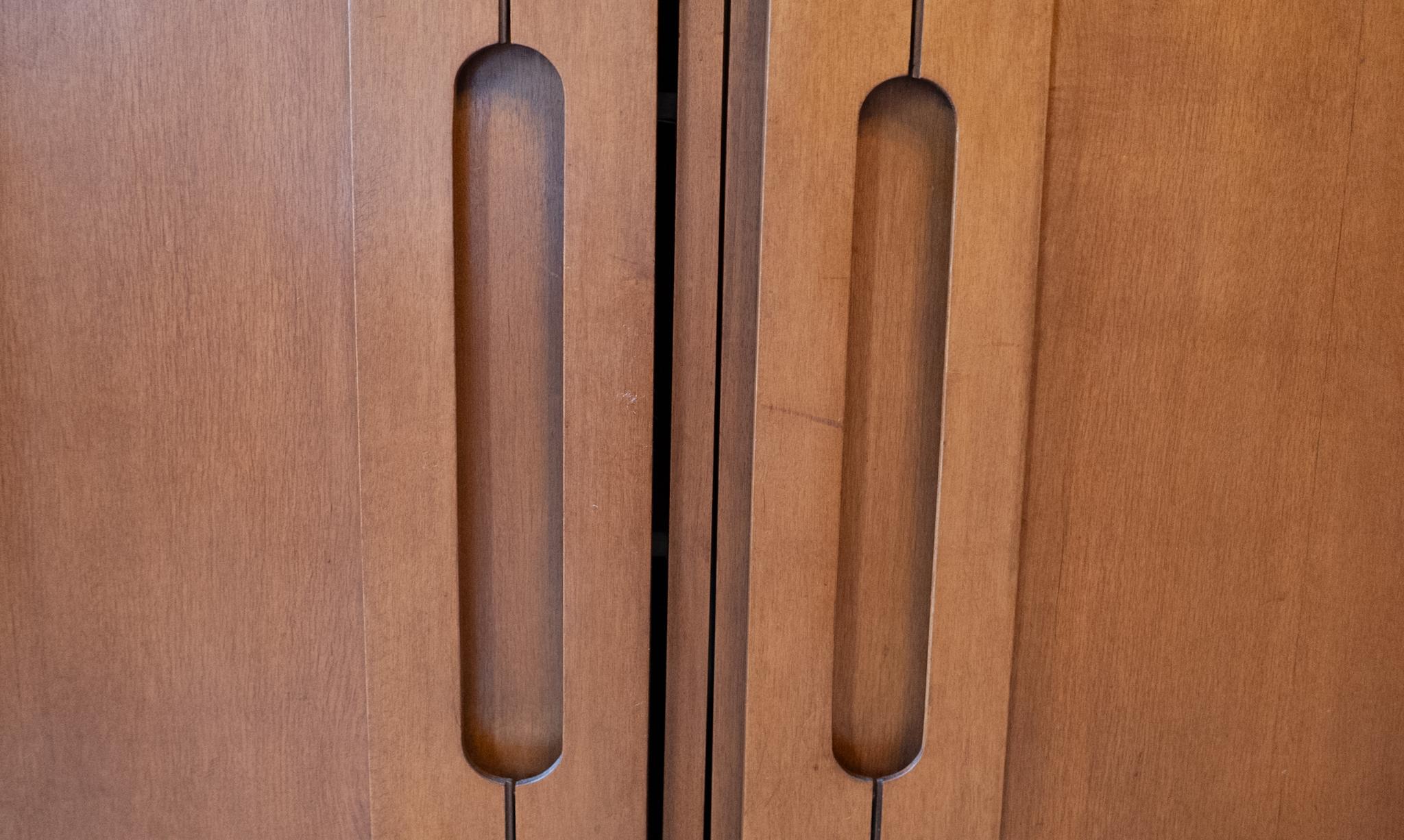 Modernes Holz-Sideboard aus der Mitte des Jahrhunderts von Achilli, Bridigini und Canella, 1960er Jahre im Angebot 4