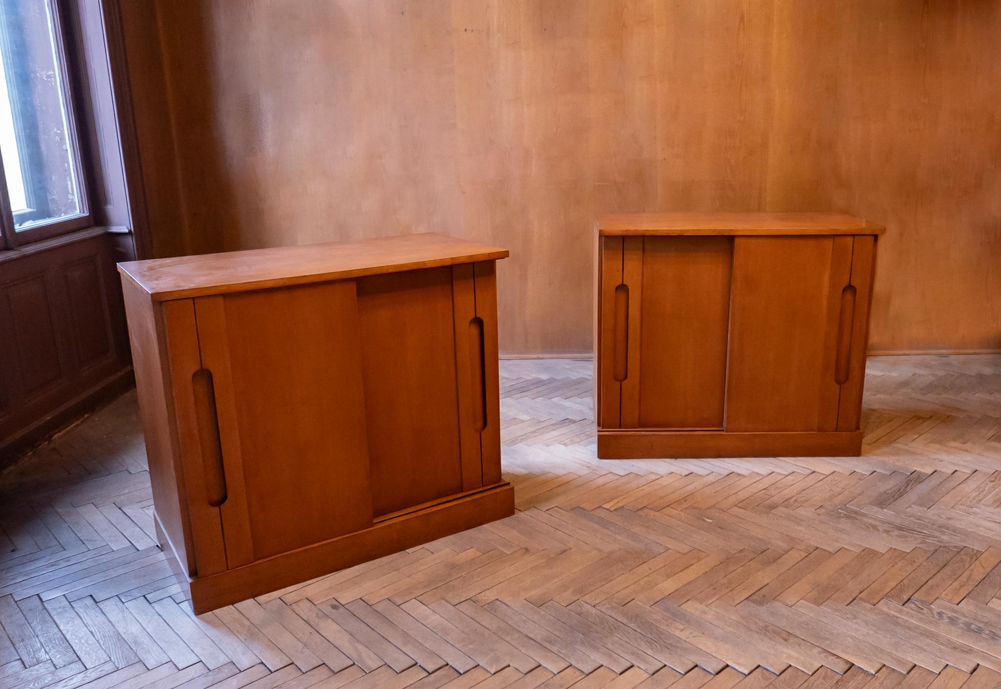 Modernes Holz-Sideboard aus der Mitte des Jahrhunderts von Achilli, Bridigini und Canella, 1960er Jahre im Angebot 10