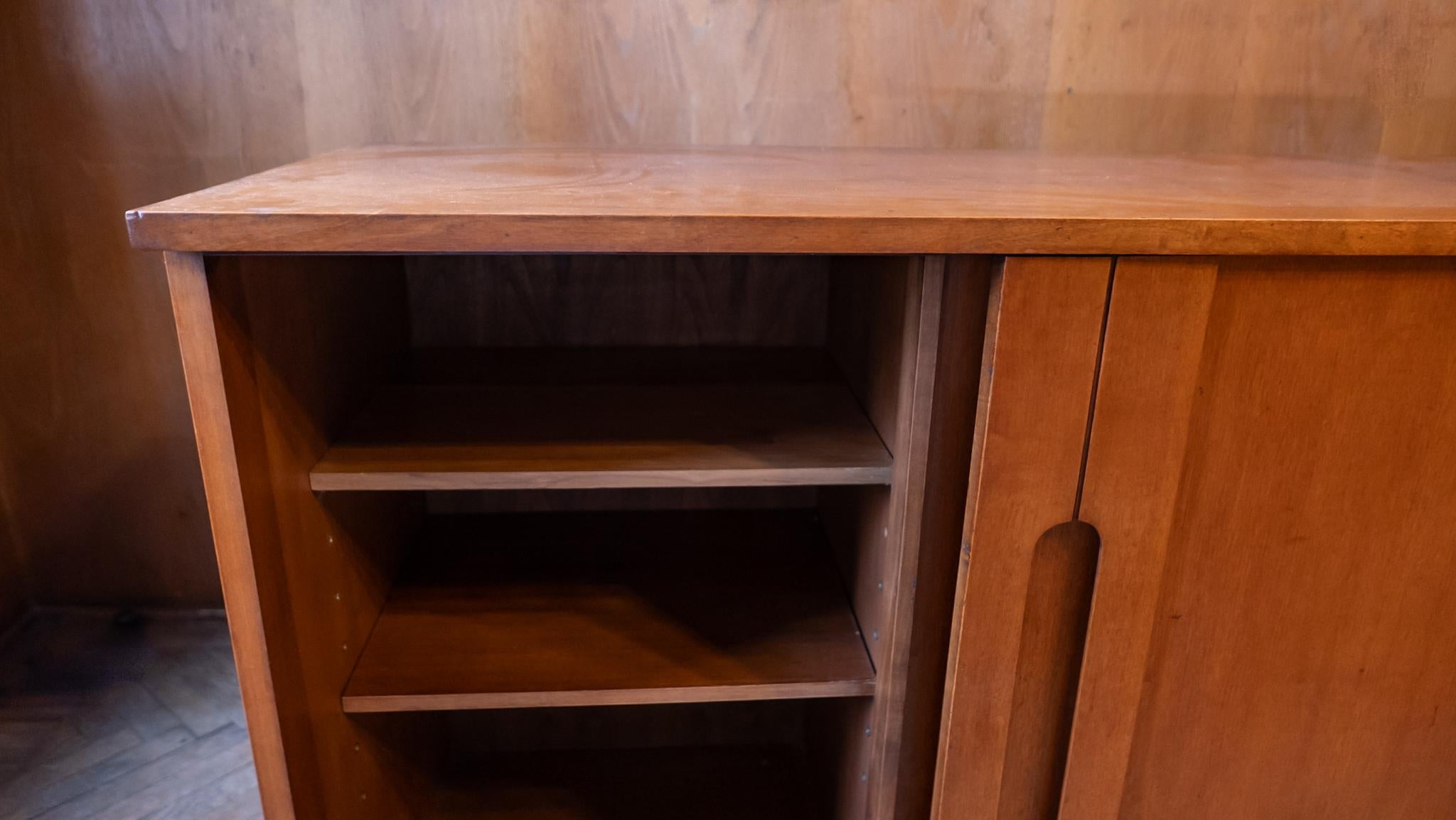 Mid-Century Modern Wooden Sideboard by Achilli, Bridigini and Canella, 1960s For Sale 12