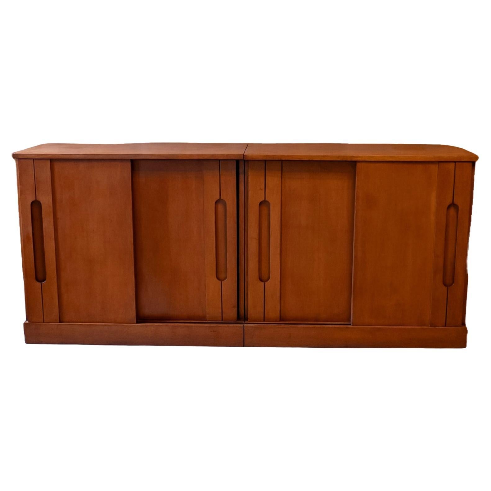 Mid-Century Modern Wooden Sideboard by Achilli, Bridigini and Canella, 1960s