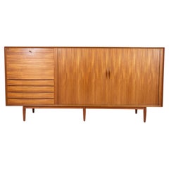 Vintage Mid-Century Modern Wooden Sideboard by Arne Vodder, Denmark, 1960s