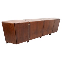 Mid-Century Modern Wooden Sideboard by Franco Albini, Italy, 1950s