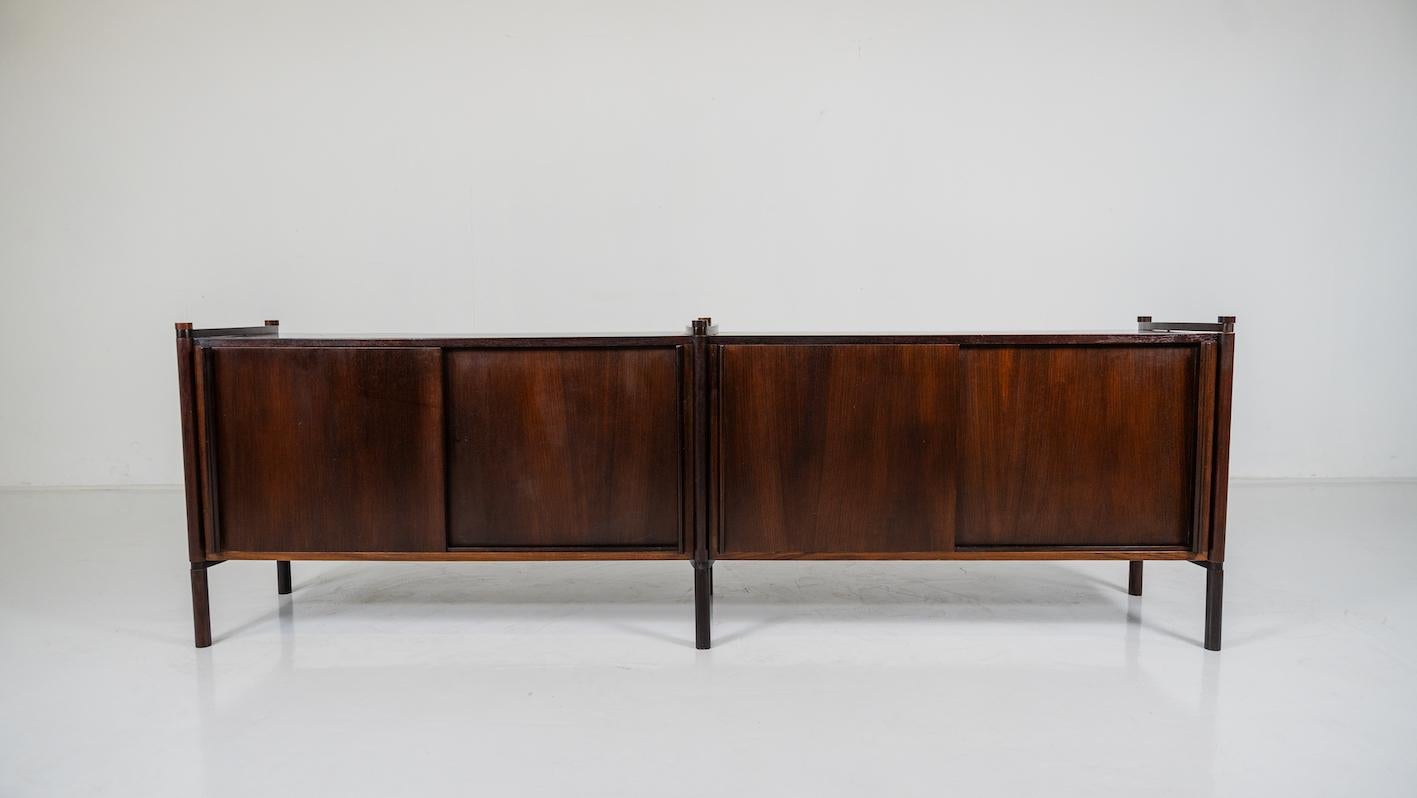 Mid-Century Modern Wooden Sideboard by Fukuoh Hirozi for Gavina, 1960s 3
