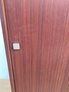 Mid-Century Modern Wooden Wardrobe by Alfred Hendricks, 1970s