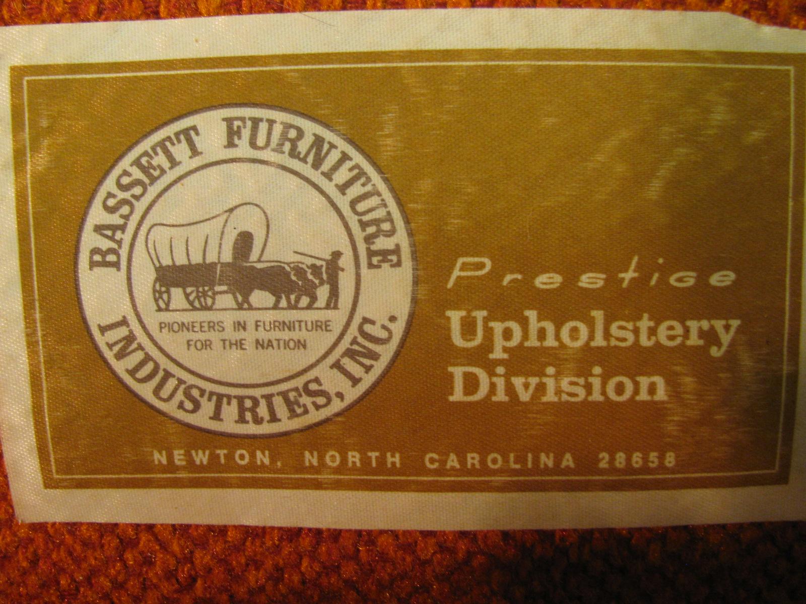 Mid-Century Modern Wool Tweed Three-Seat Sofa by Bassett In Good Condition In Port Jervis, NY