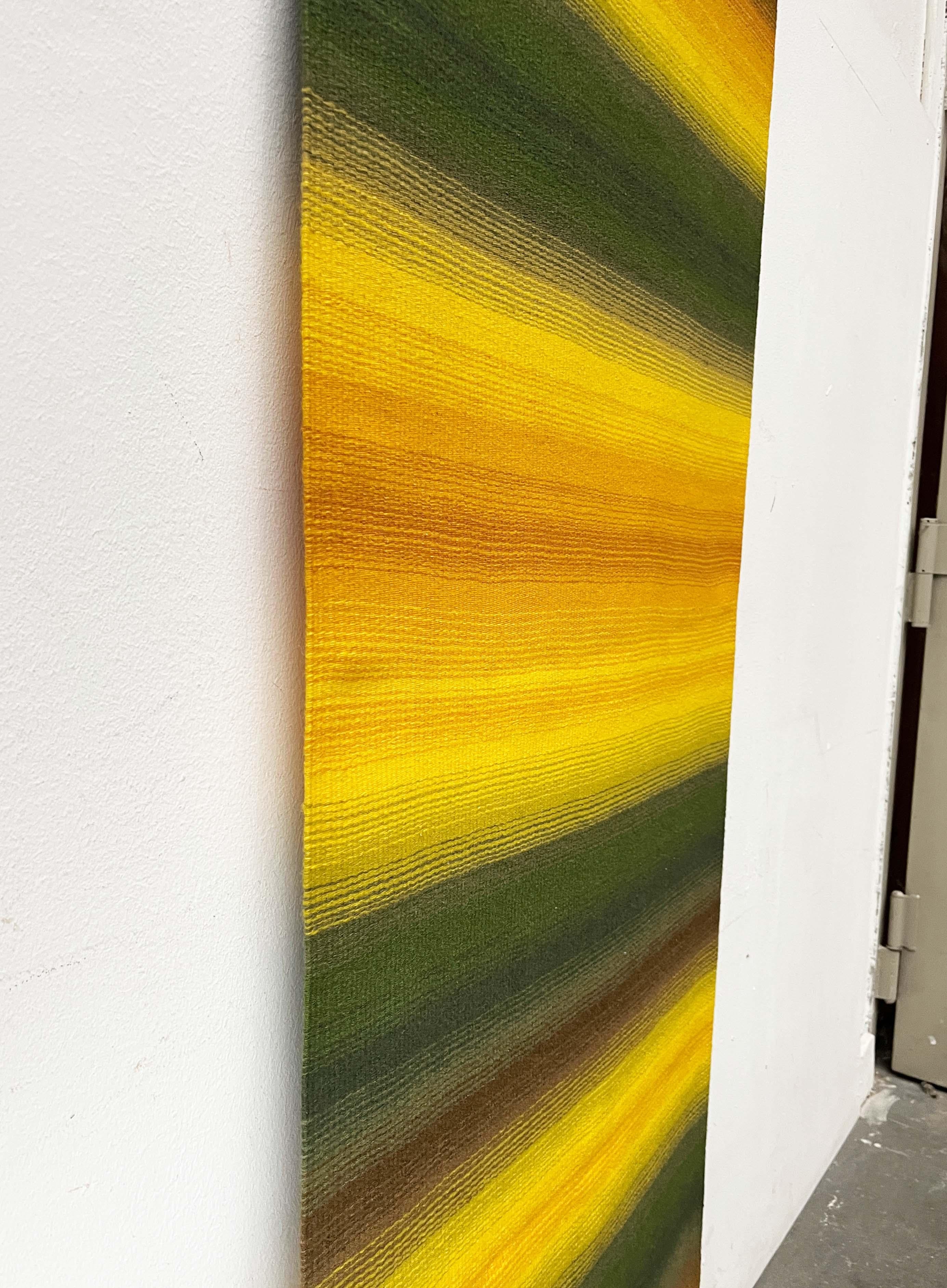 Moderner Wandteppich aus Wolle aus der Jahrhundertmitte Rentukka Ulpu Räty Finnland 1960er Jahre im Angebot 11