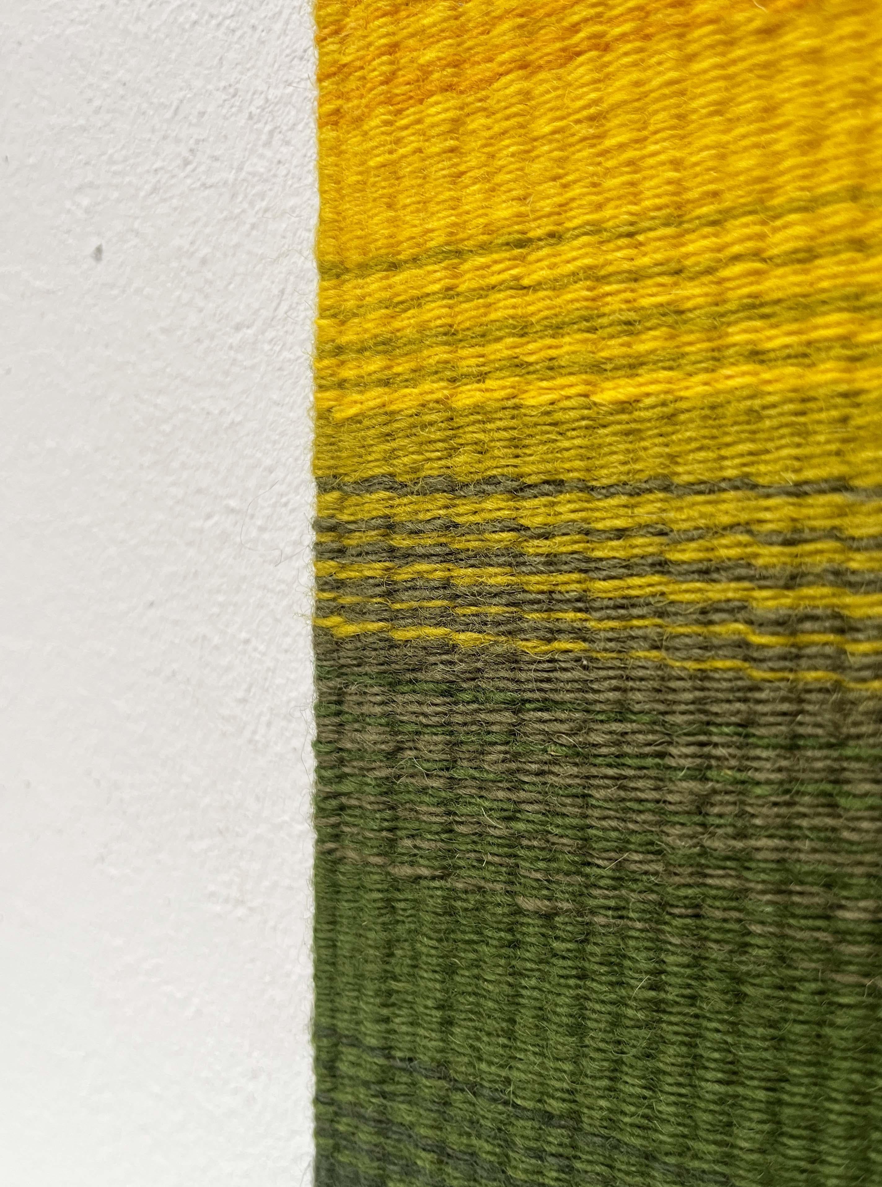 Moderner Wandteppich aus Wolle aus der Jahrhundertmitte Rentukka Ulpu Räty Finnland 1960er Jahre im Angebot 12