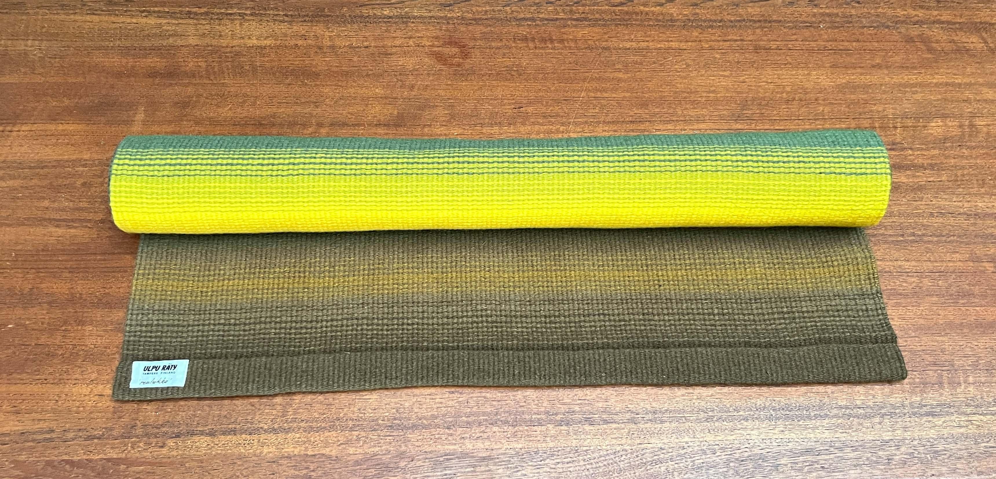 Moderner Wandteppich aus Wolle aus der Jahrhundertmitte Rentukka Ulpu Räty Finnland 1960er Jahre im Angebot 13