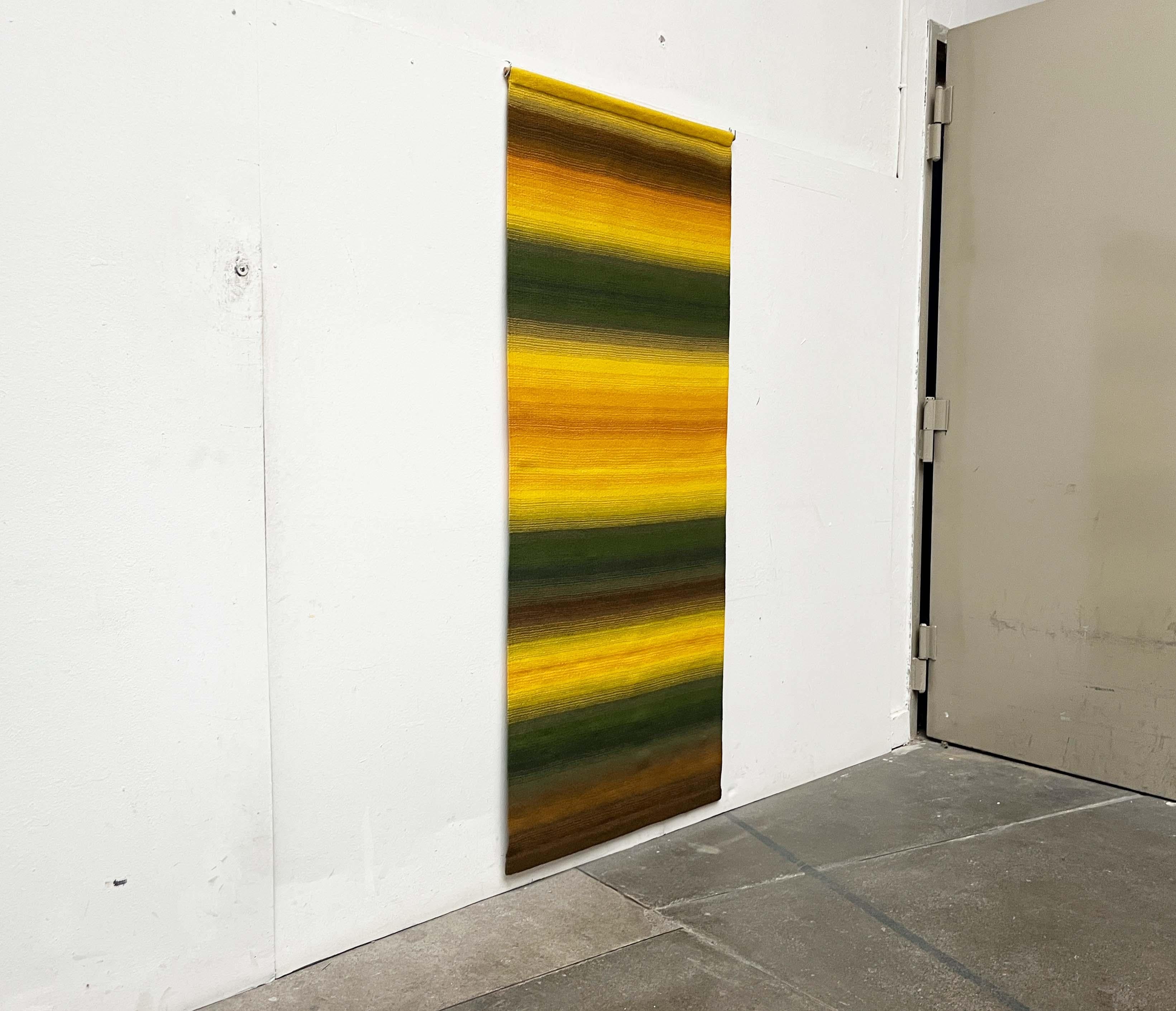 Moderner Wandteppich aus Wolle aus der Jahrhundertmitte Rentukka Ulpu Räty Finnland 1960er Jahre (Moderne der Mitte des Jahrhunderts) im Angebot