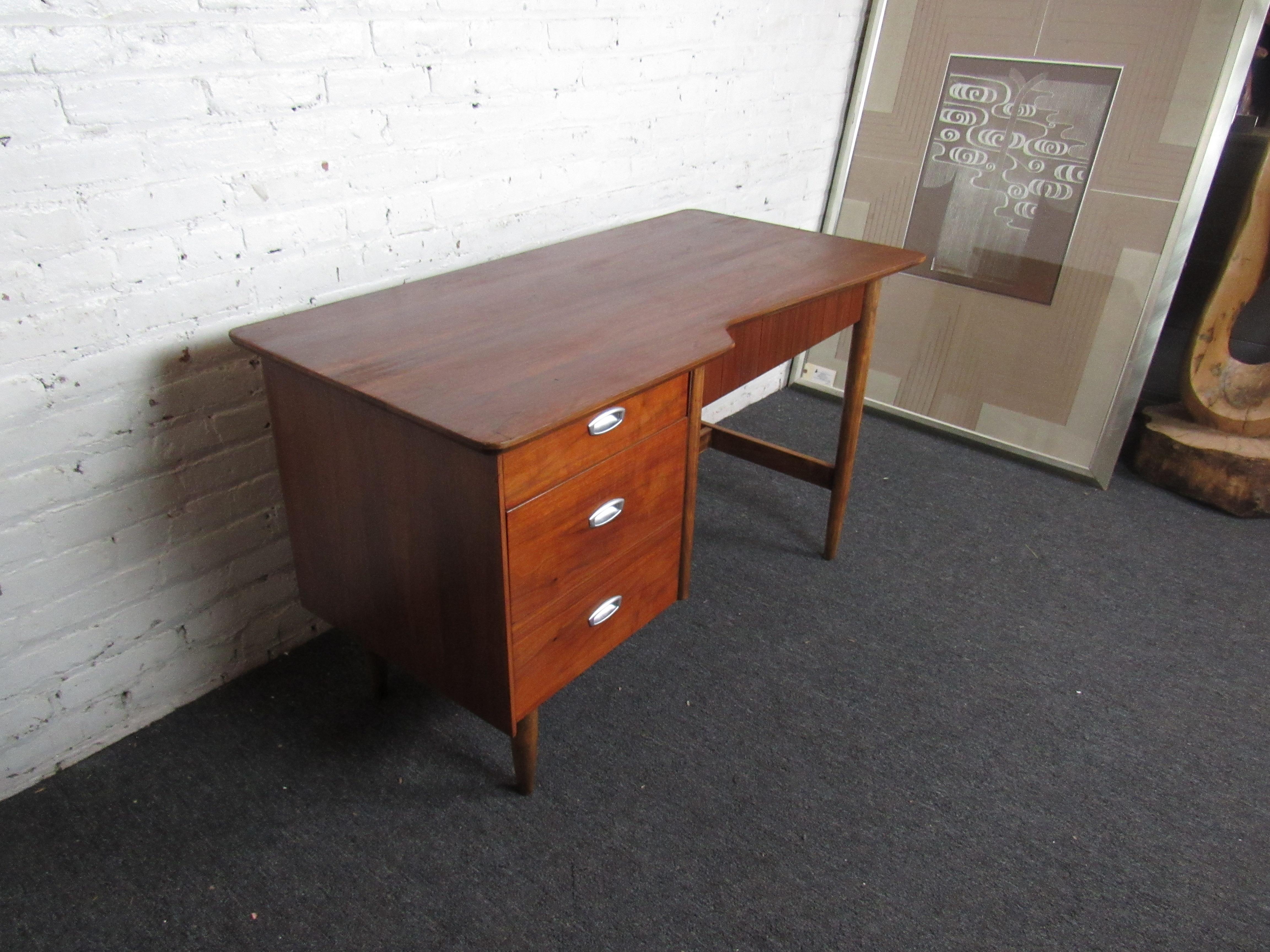vintage mid century modern desk